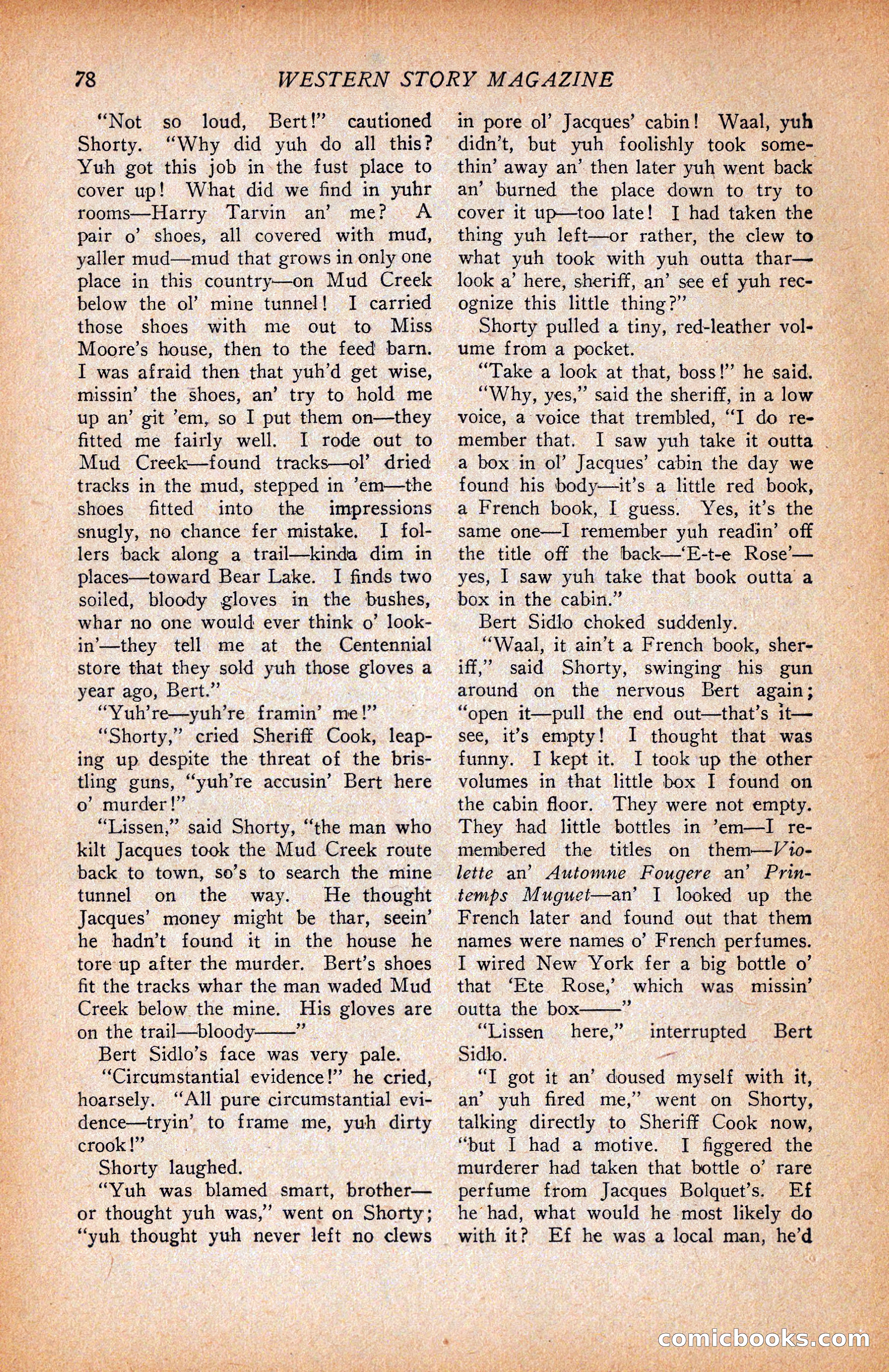 Western Story Magazine, June 9, 1928 — page 80 of 148