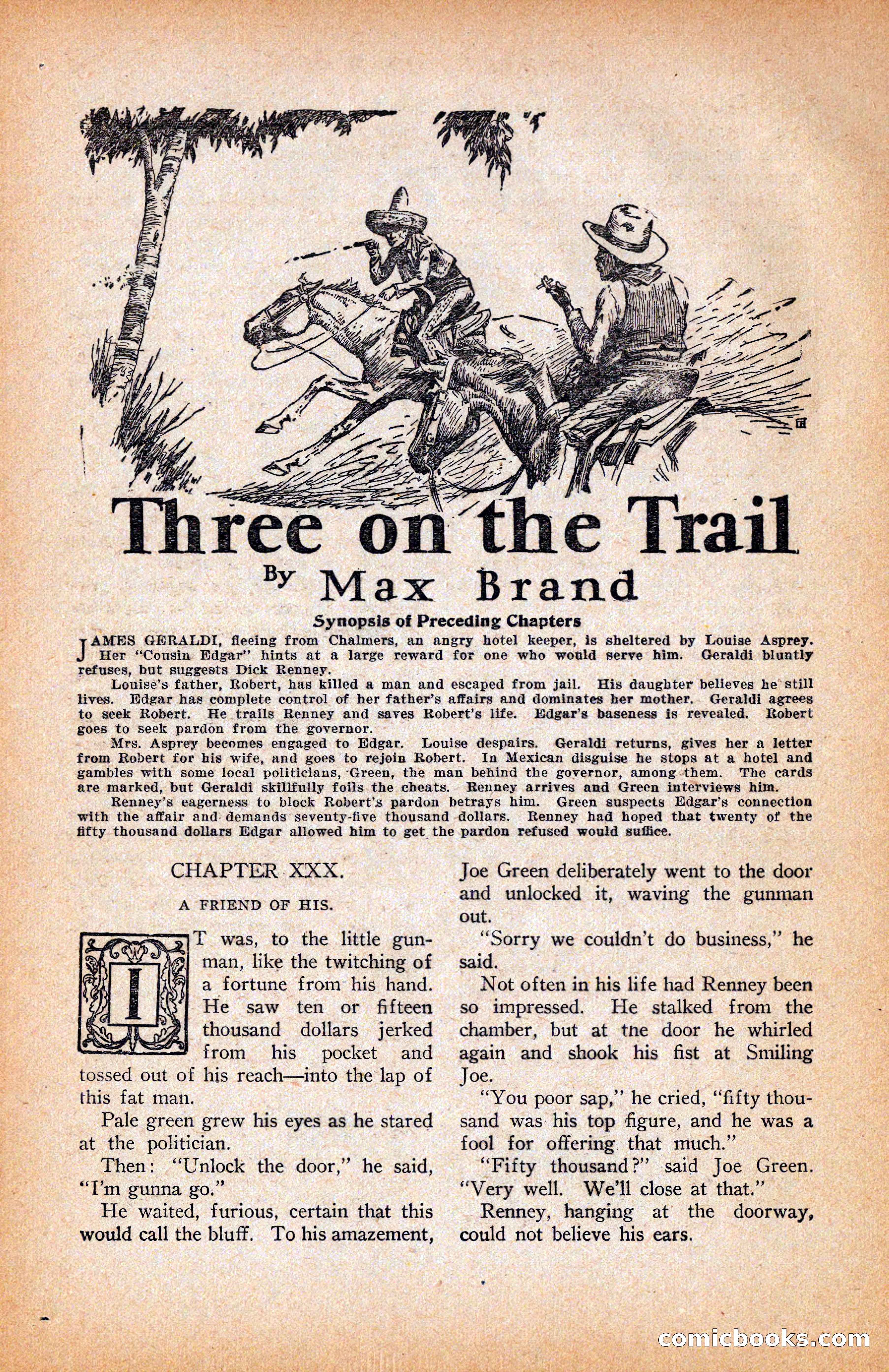 Western Story Magazine, June 9, 1928 — page 88 of 148
