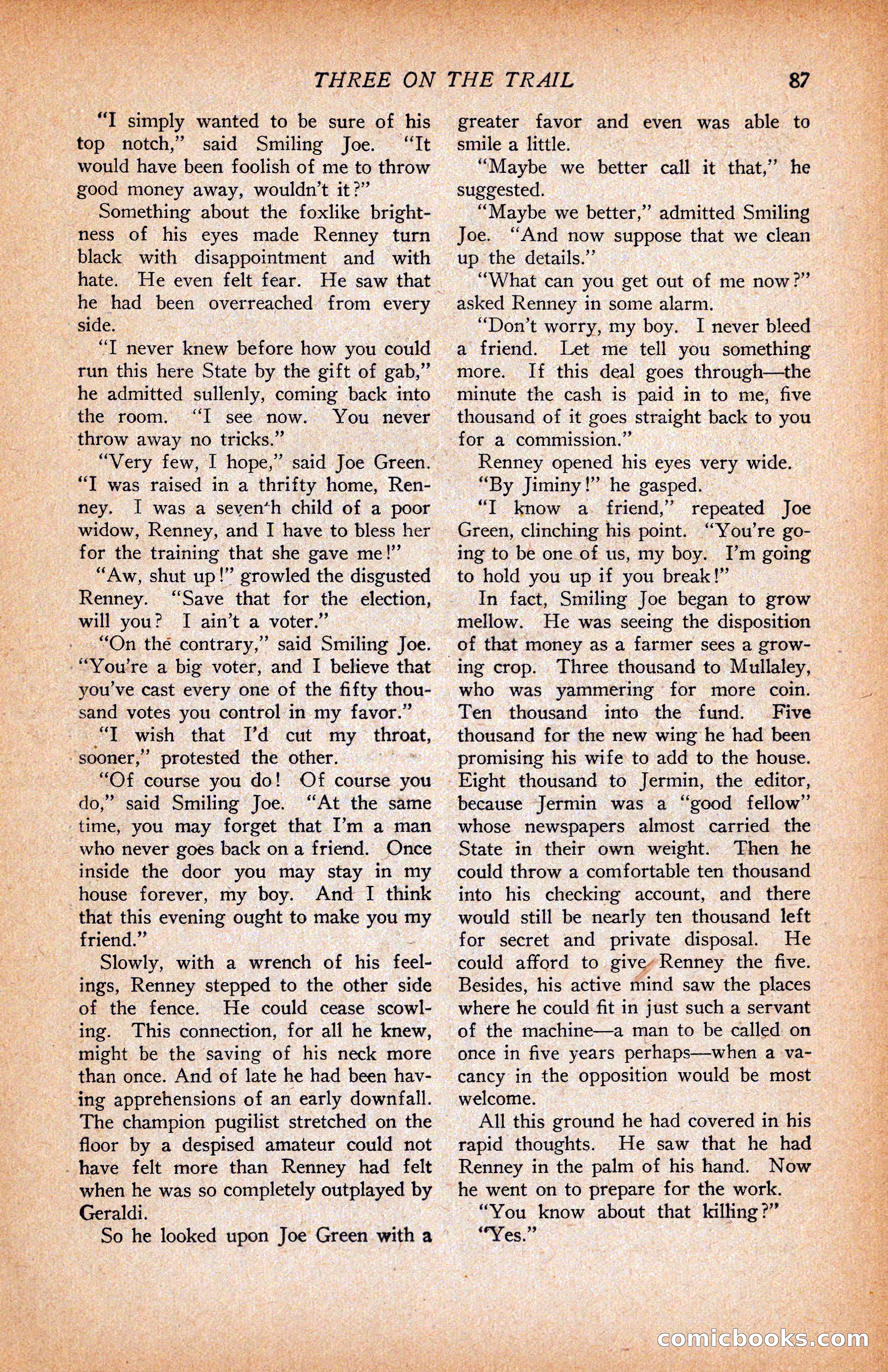 Western Story Magazine, June 9, 1928 — page 89 of 148