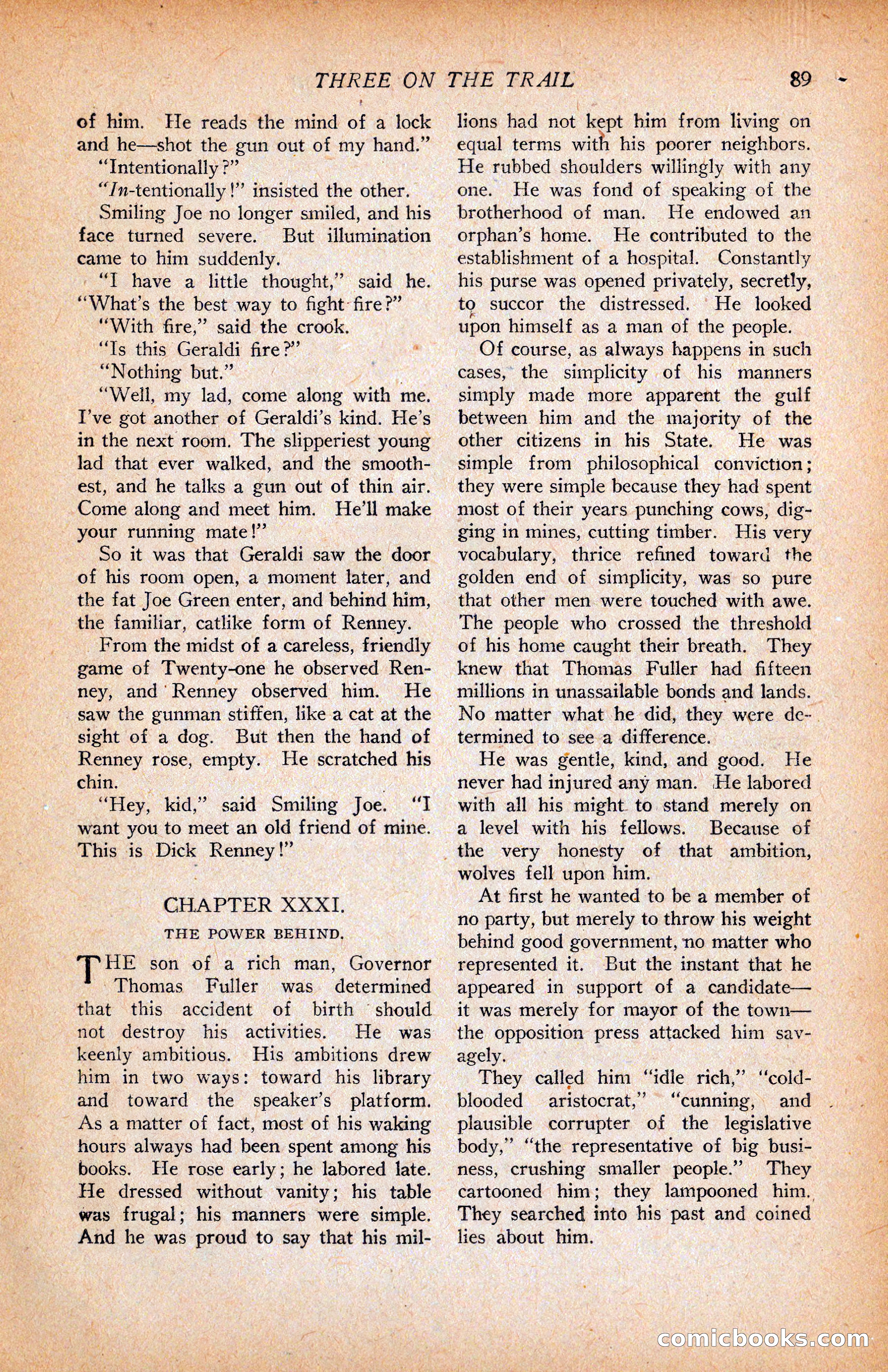 Western Story Magazine, June 9, 1928 — page 91 of 148