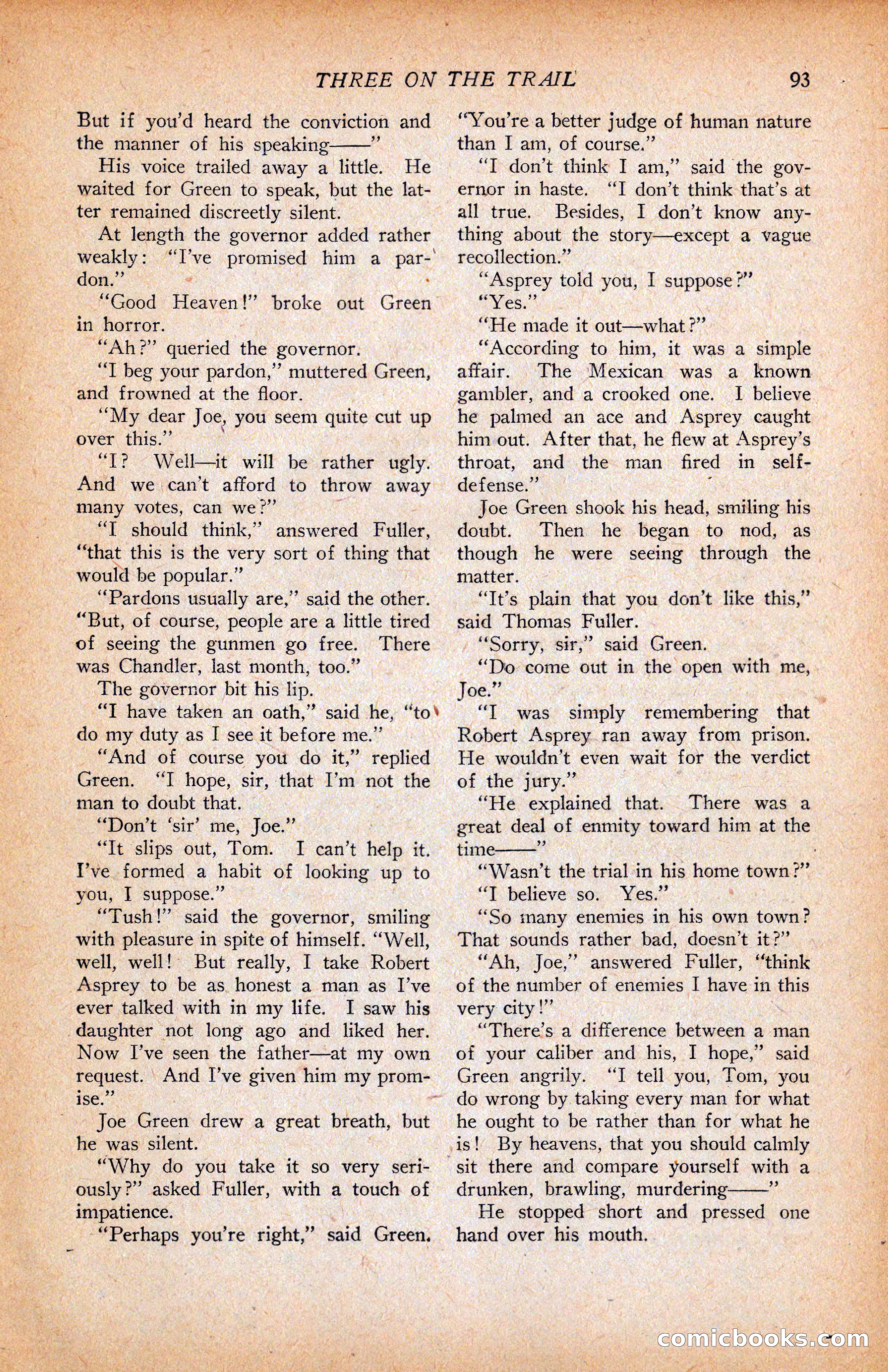 Western Story Magazine, June 9, 1928 — page 95 of 148
