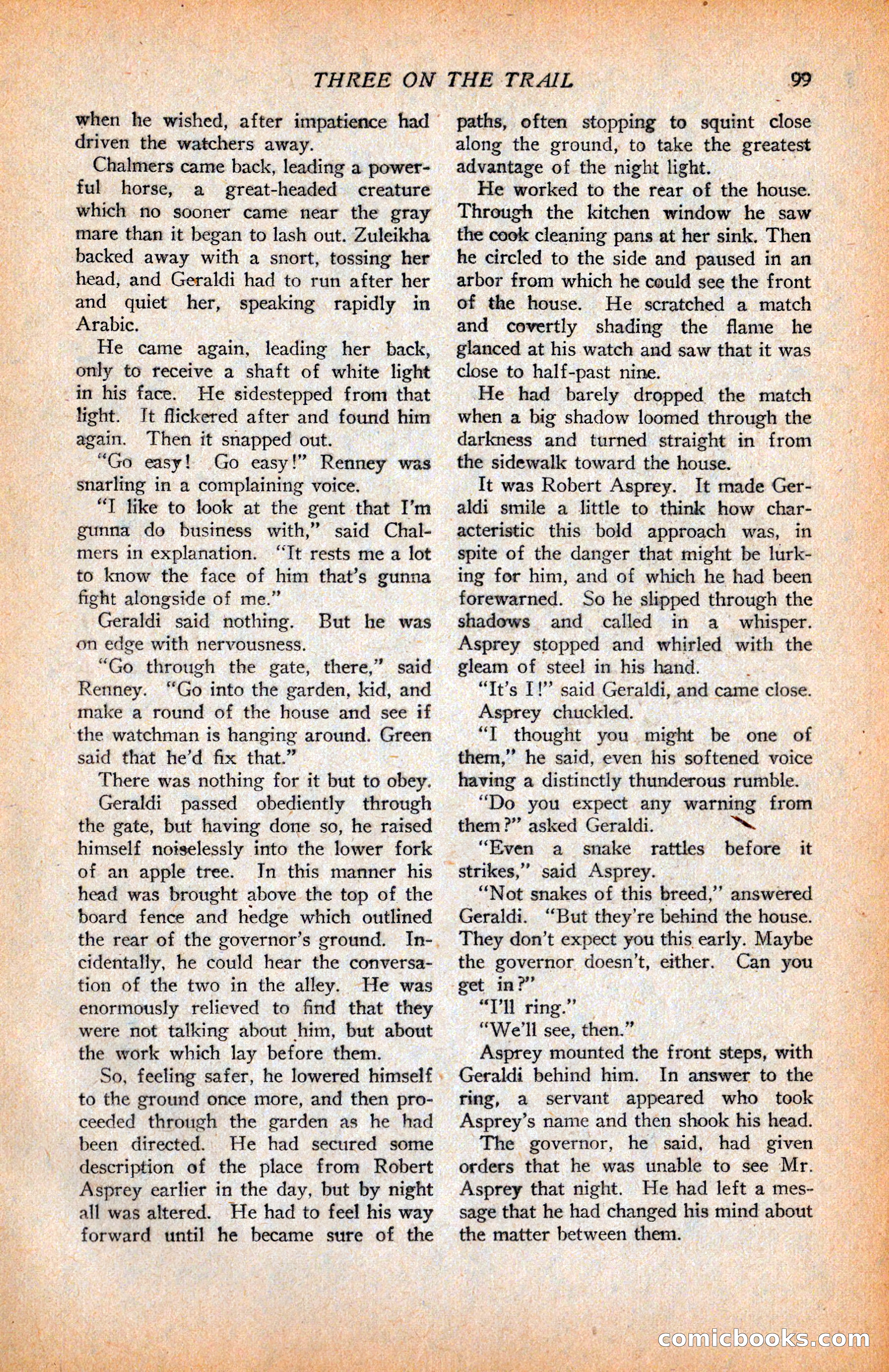 Western Story Magazine, June 9, 1928 — page 101 of 148