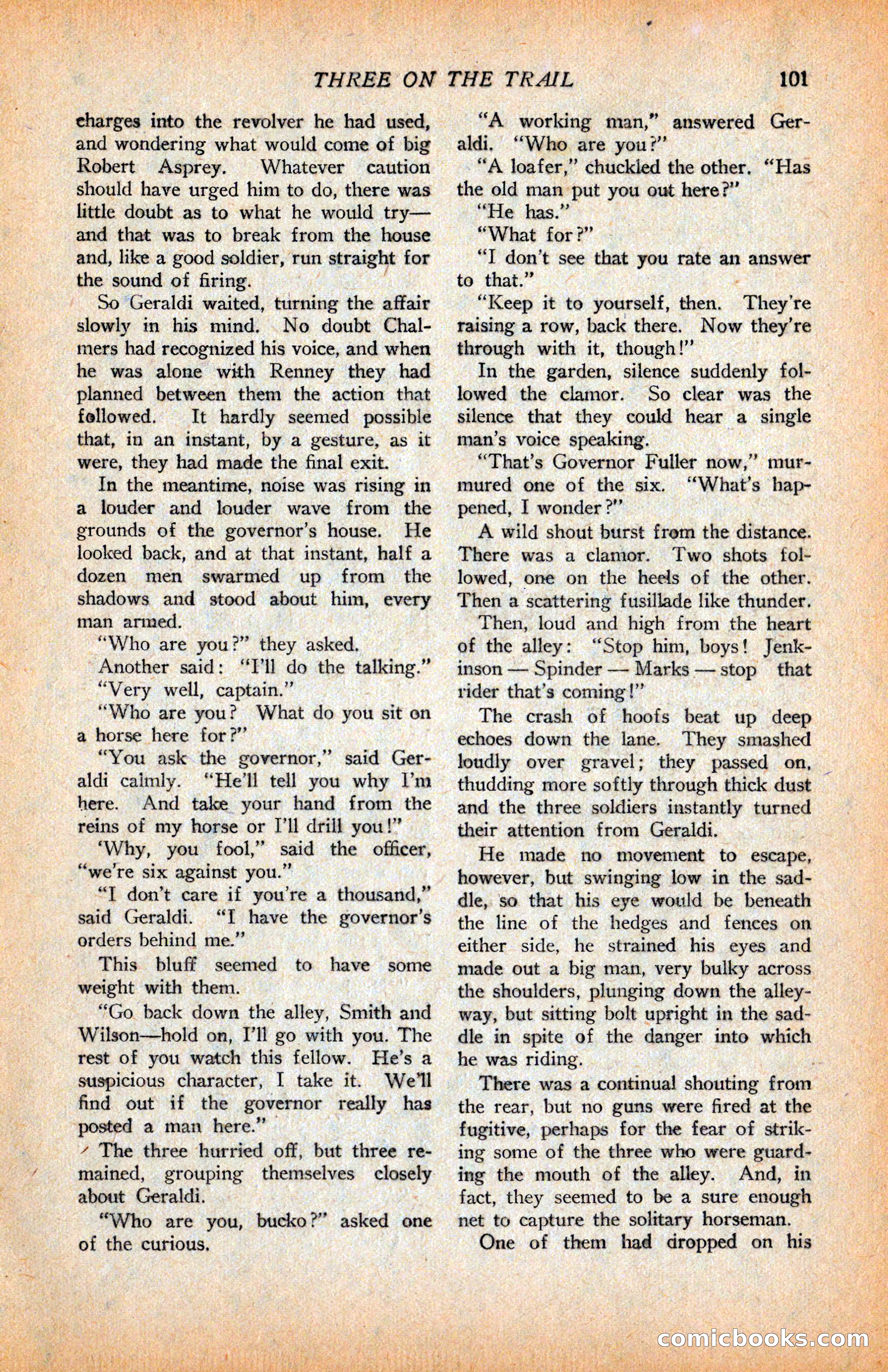 Western Story Magazine, June 9, 1928 — page 103 of 148