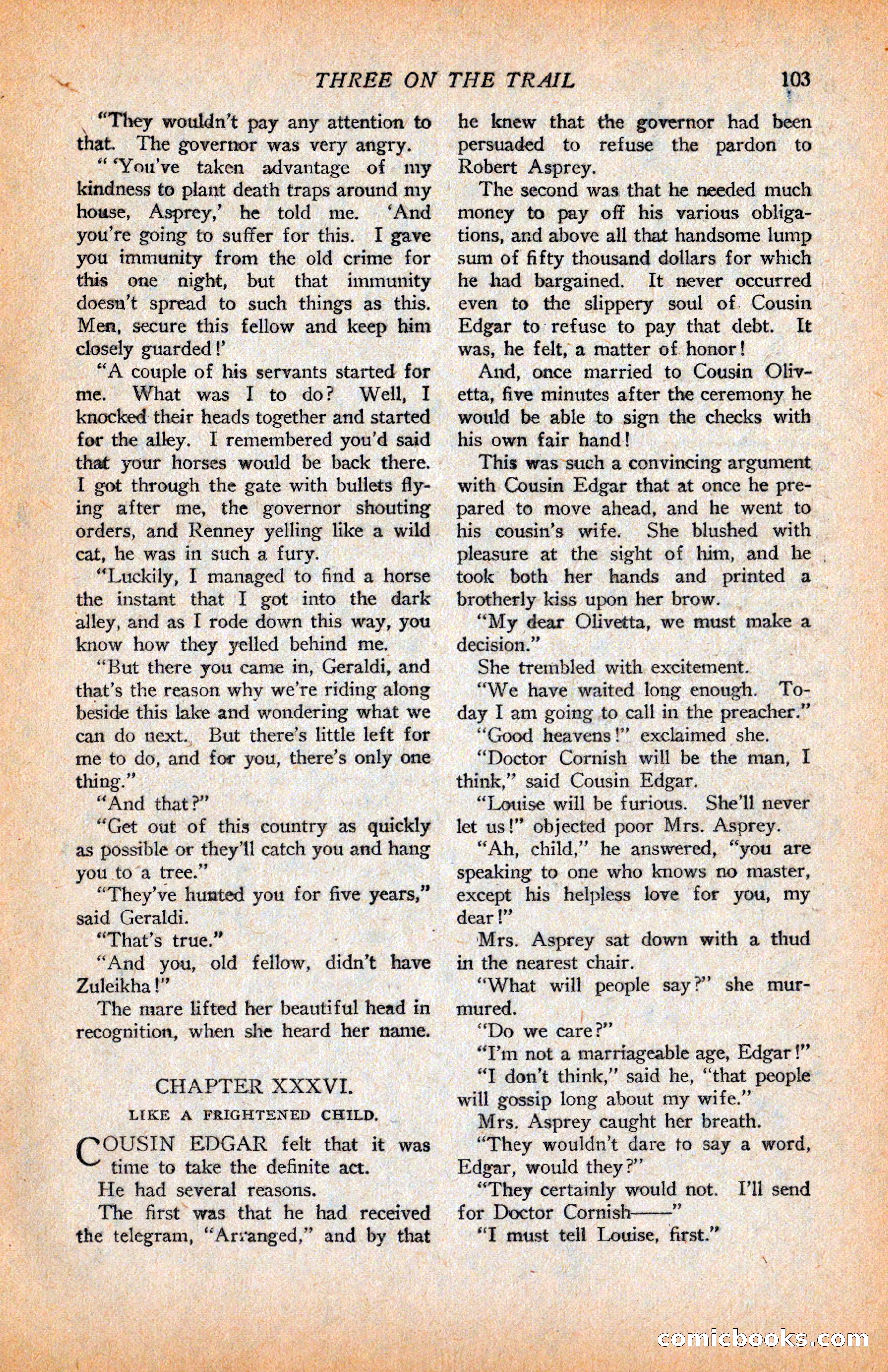Western Story Magazine, June 9, 1928 — page 105 of 148