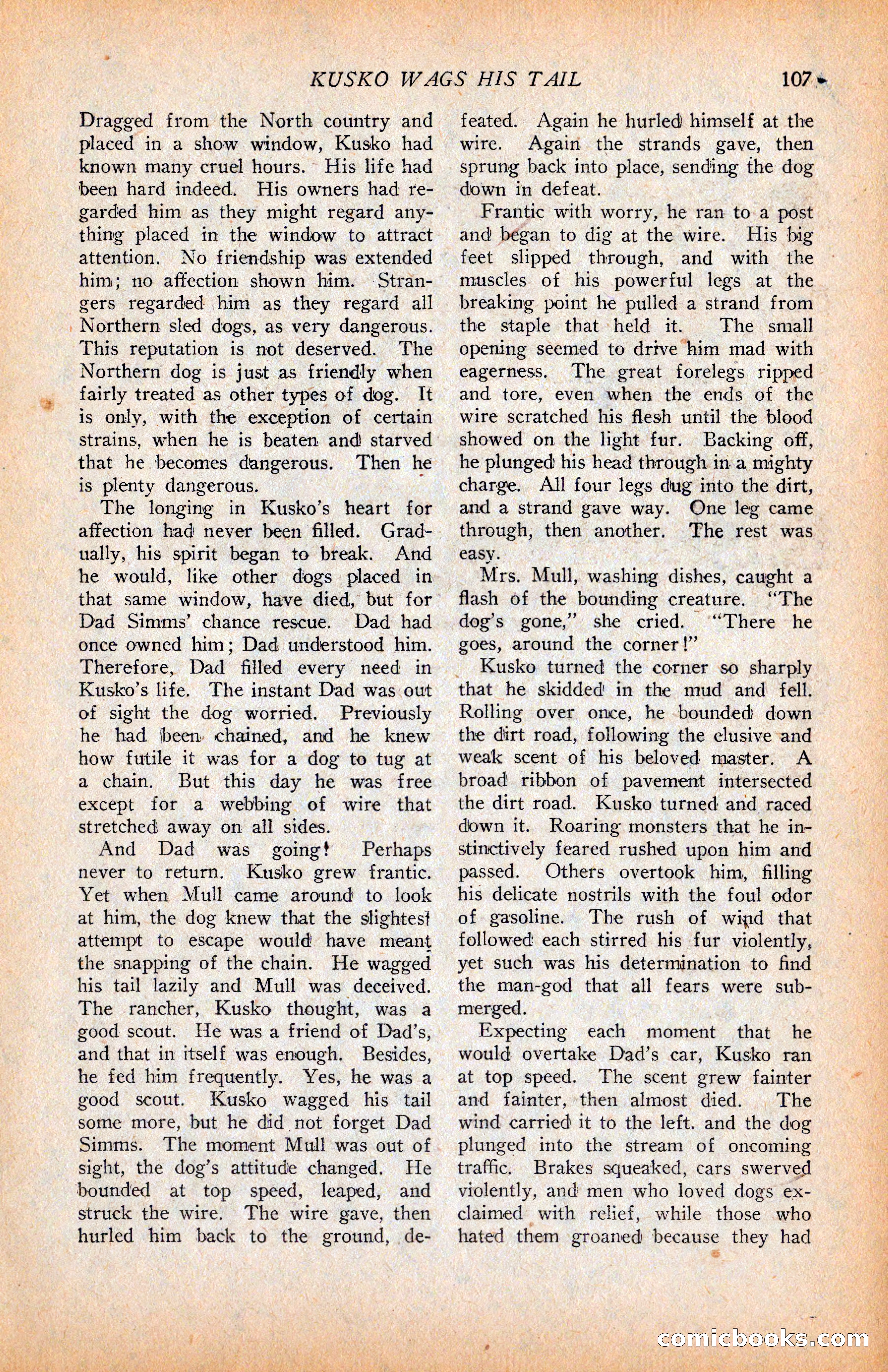 Western Story Magazine, June 9, 1928 — page 109 of 148