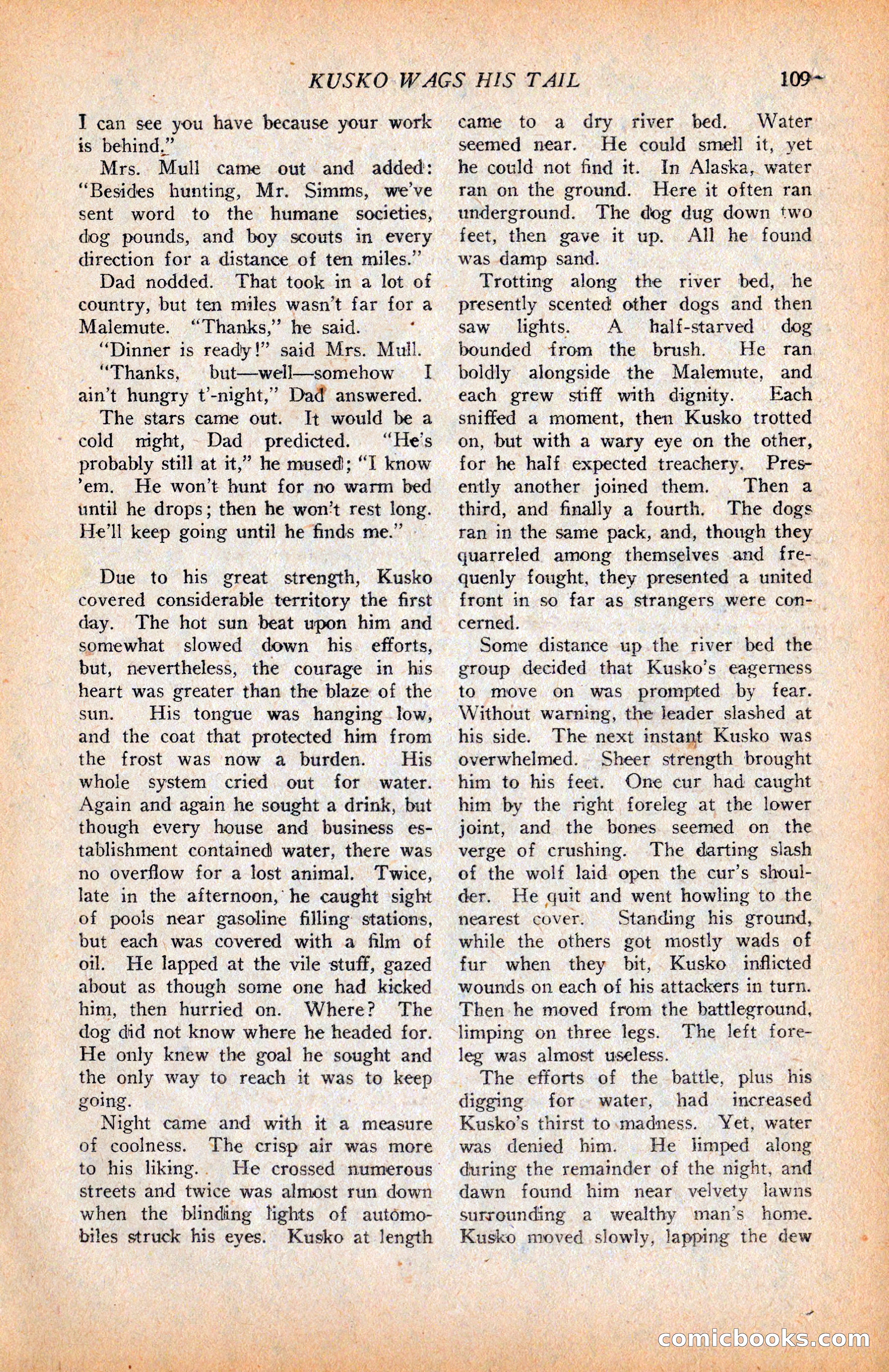 Western Story Magazine, June 9, 1928 — page 111 of 148