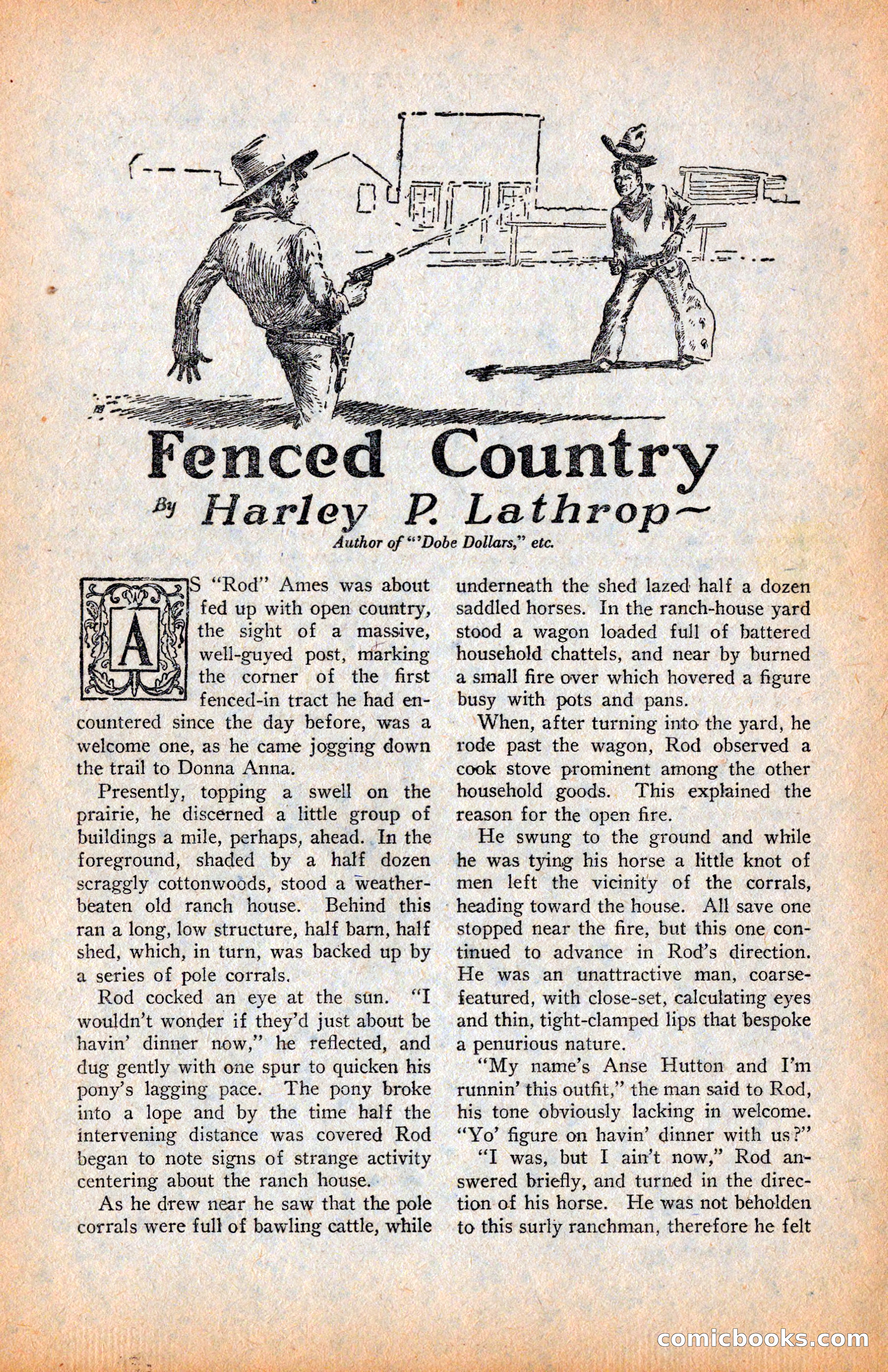 Western Story Magazine, June 9, 1928 — page 116 of 148