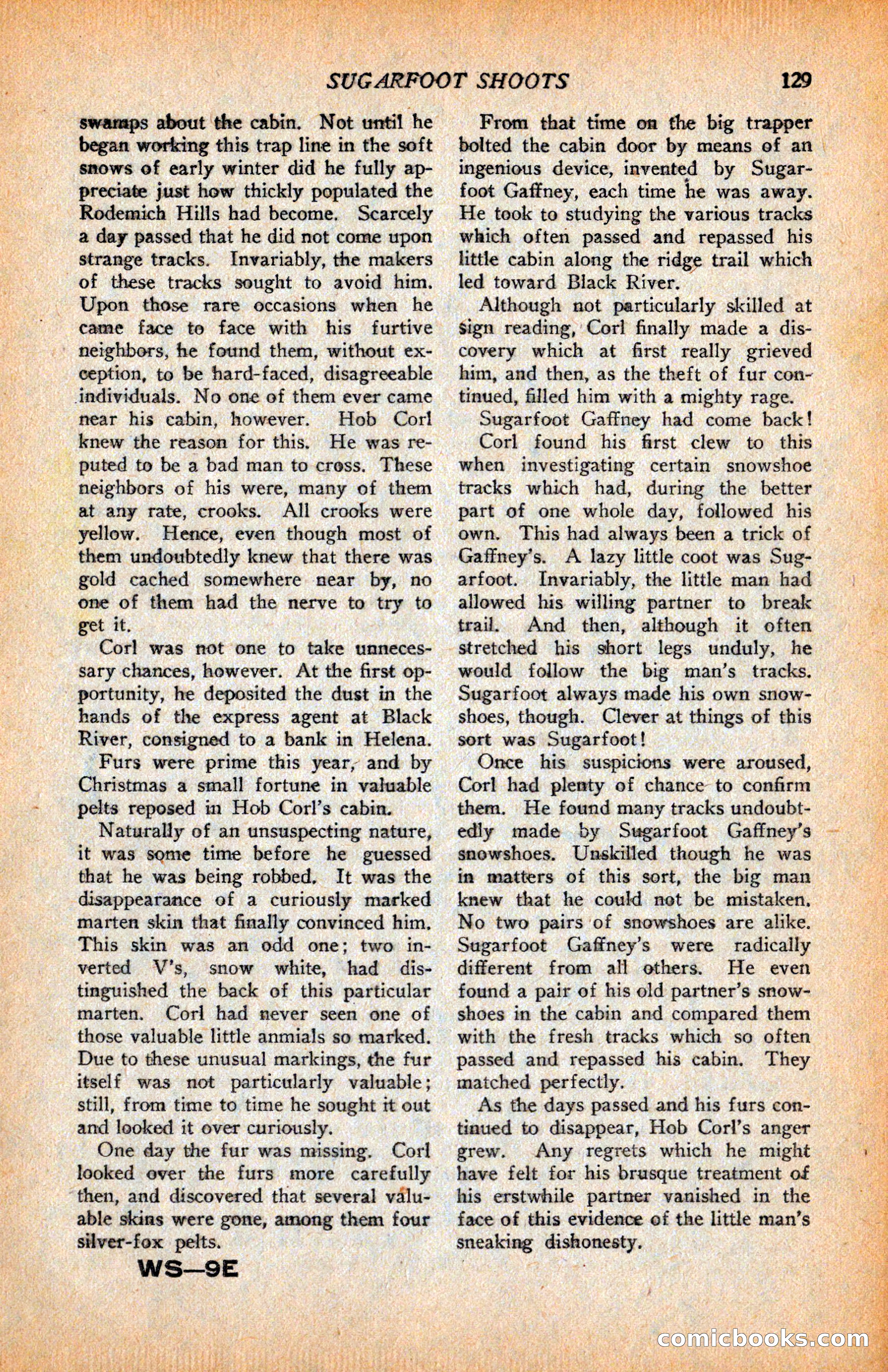 Western Story Magazine, June 9, 1928 — page 131 of 148