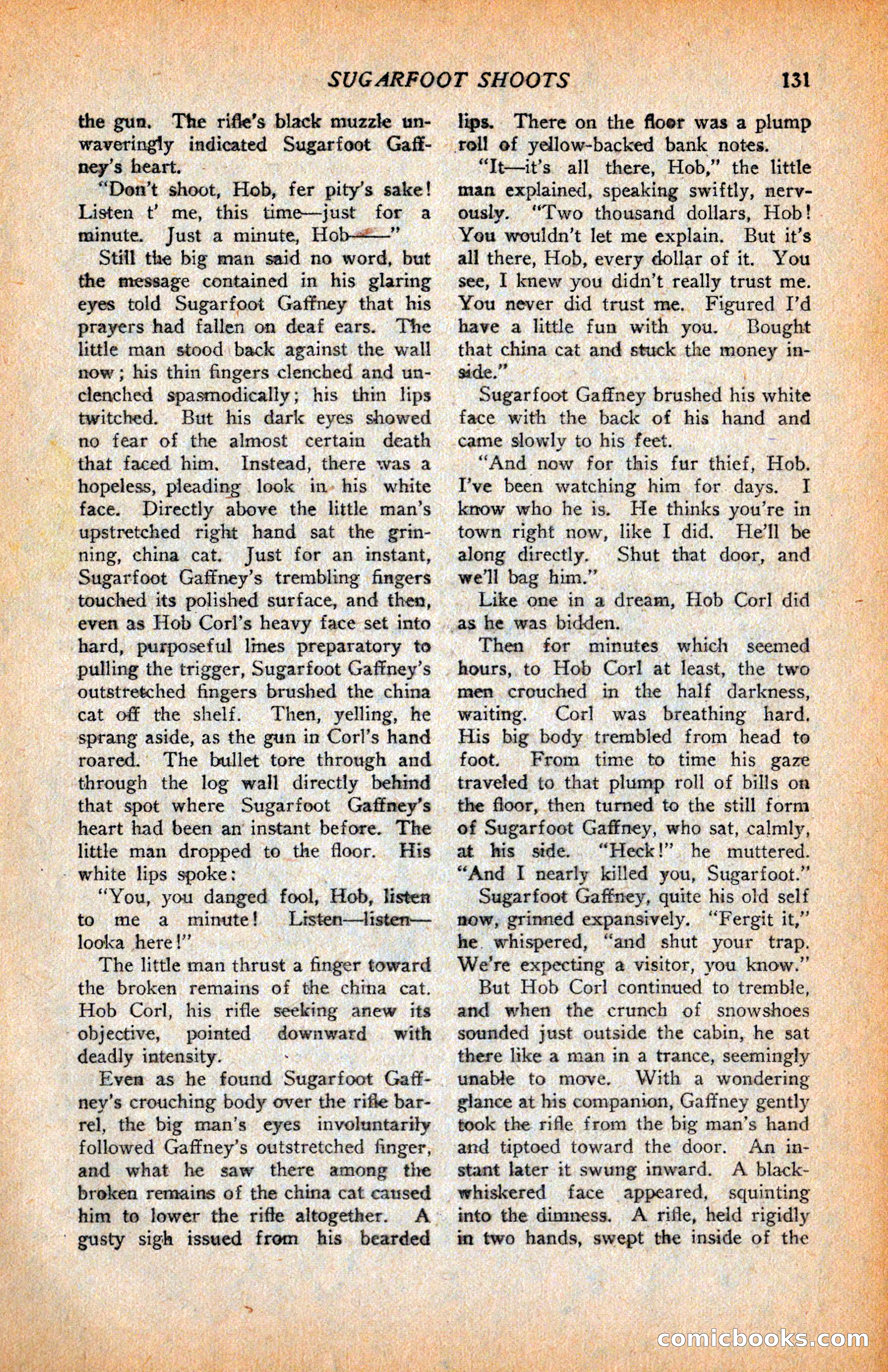 Western Story Magazine, June 9, 1928 — page 133 of 148