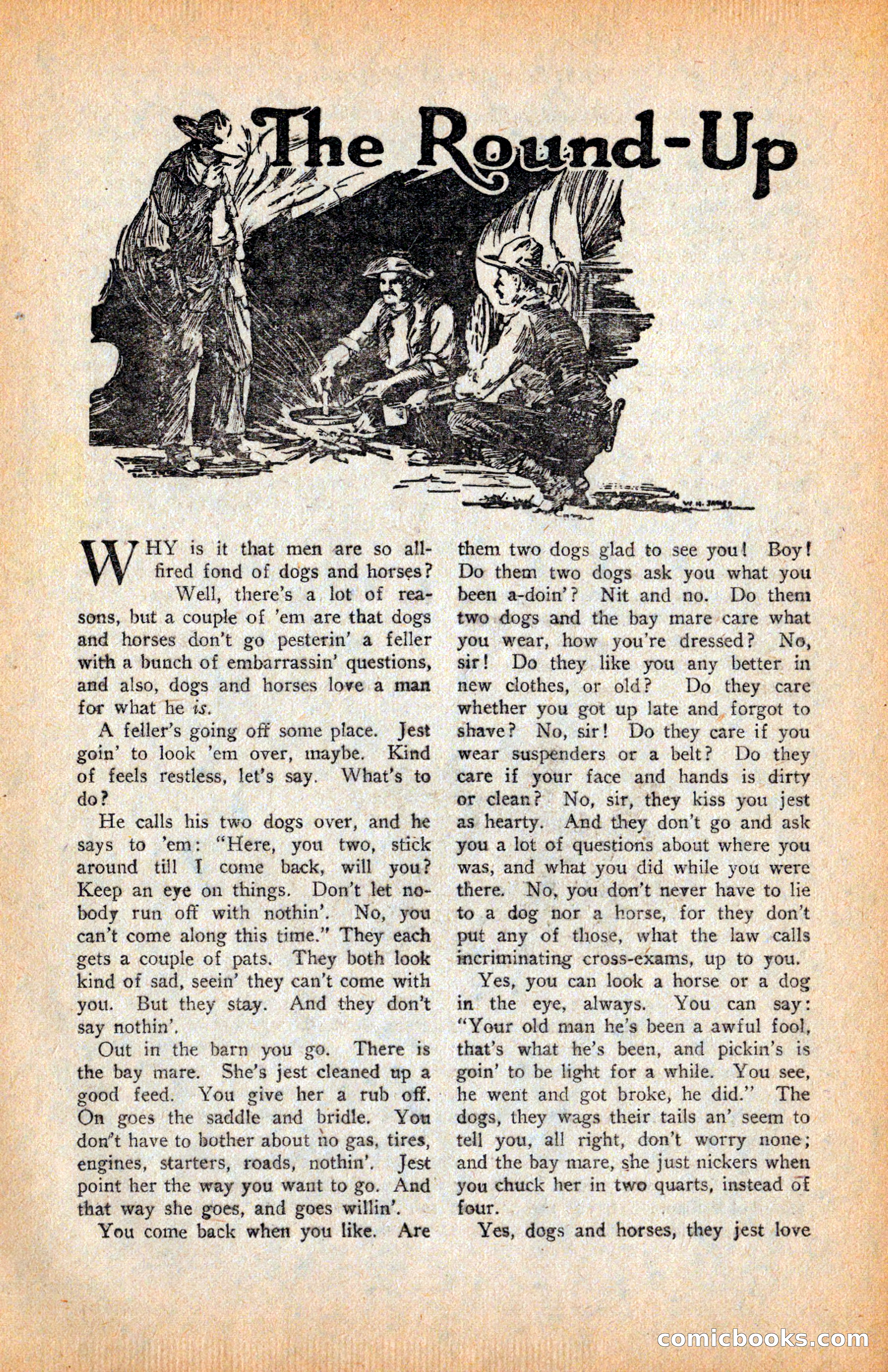 Western Story Magazine, June 9, 1928 — page 135 of 148