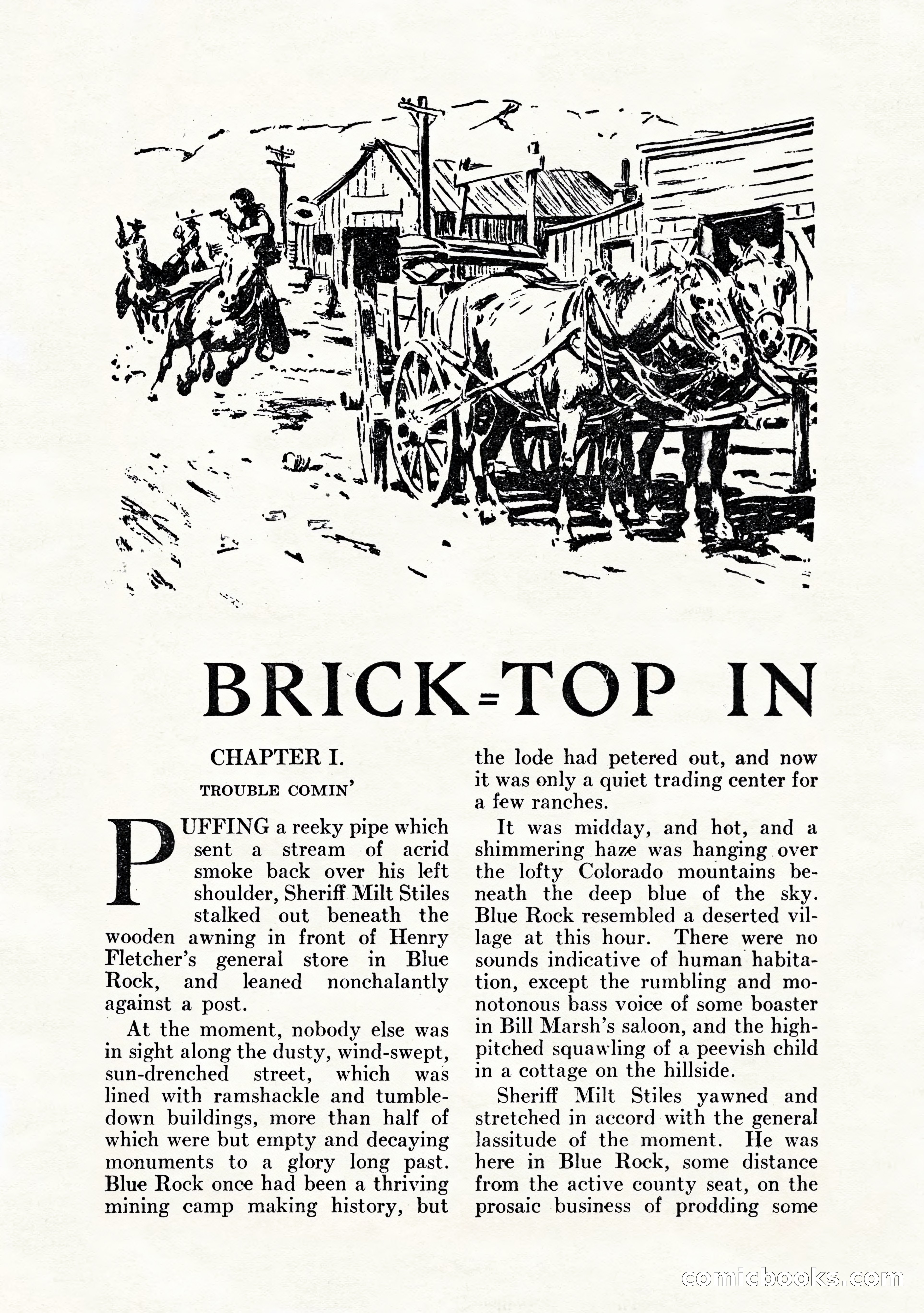 Western Story Magazine, July 1935 — page 10 of 148