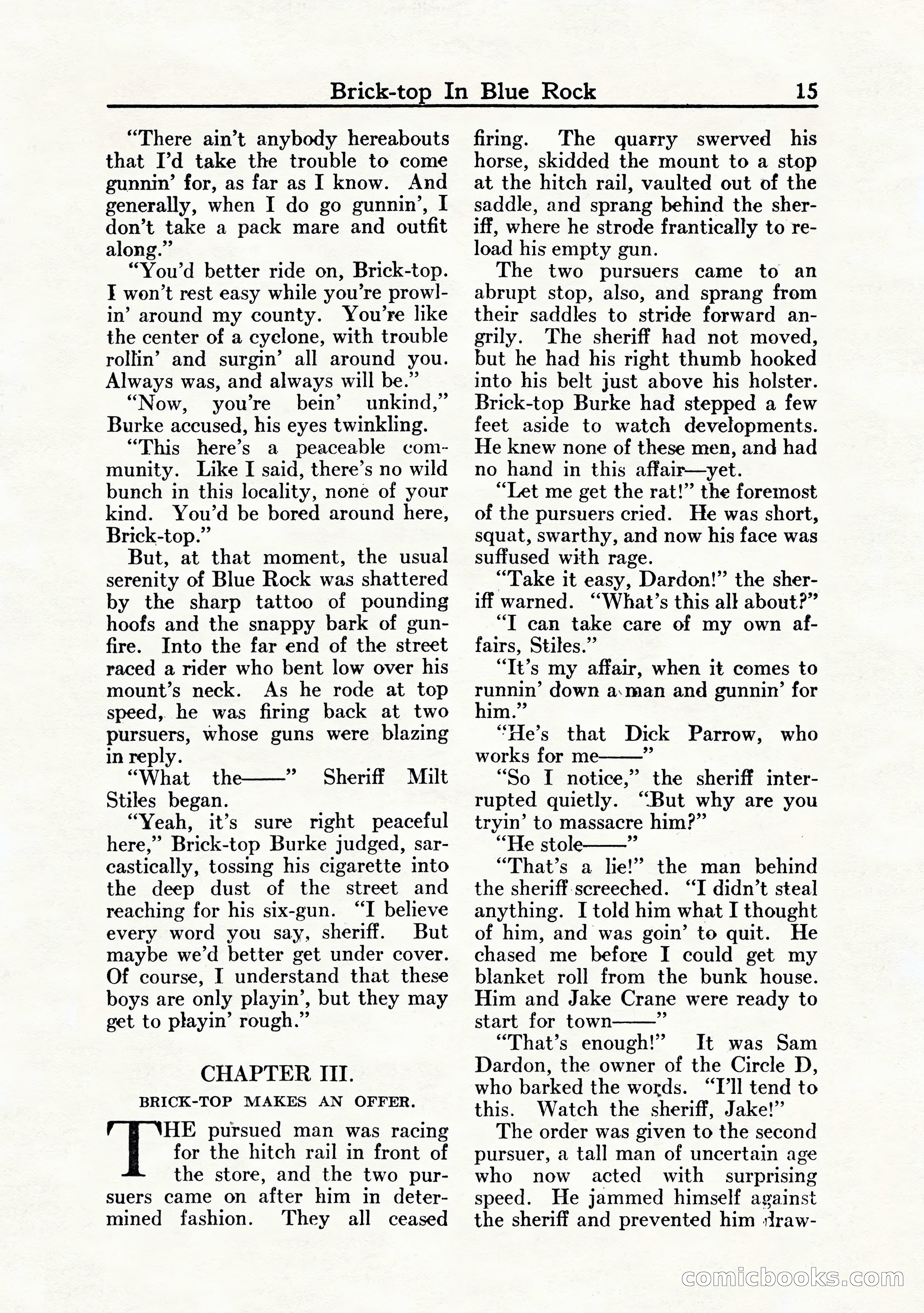 Western Story Magazine, July 1935 — page 17 of 148