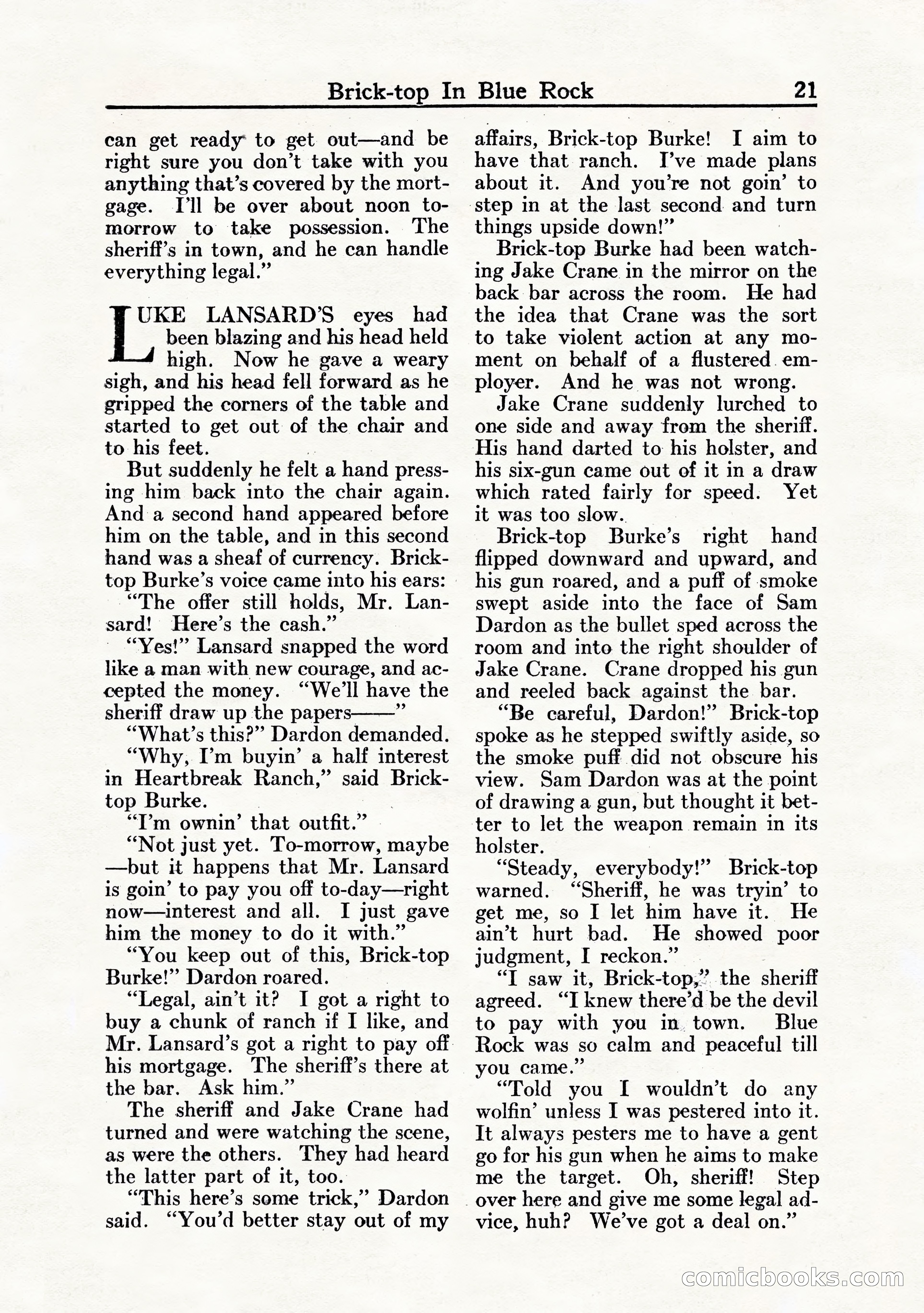 Western Story Magazine, July 1935 — page 23 of 148