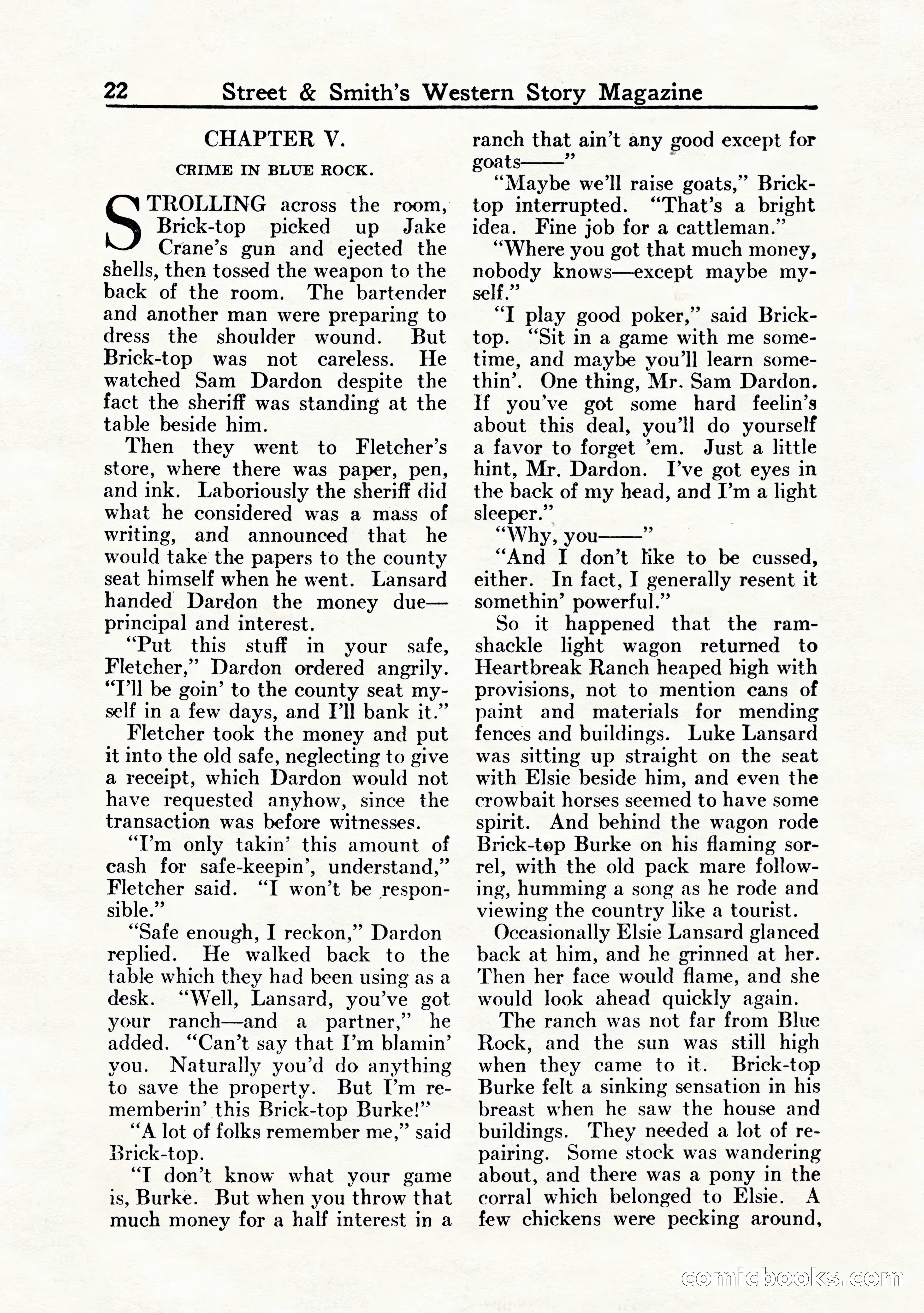 Western Story Magazine, July 1935 — page 24 of 148