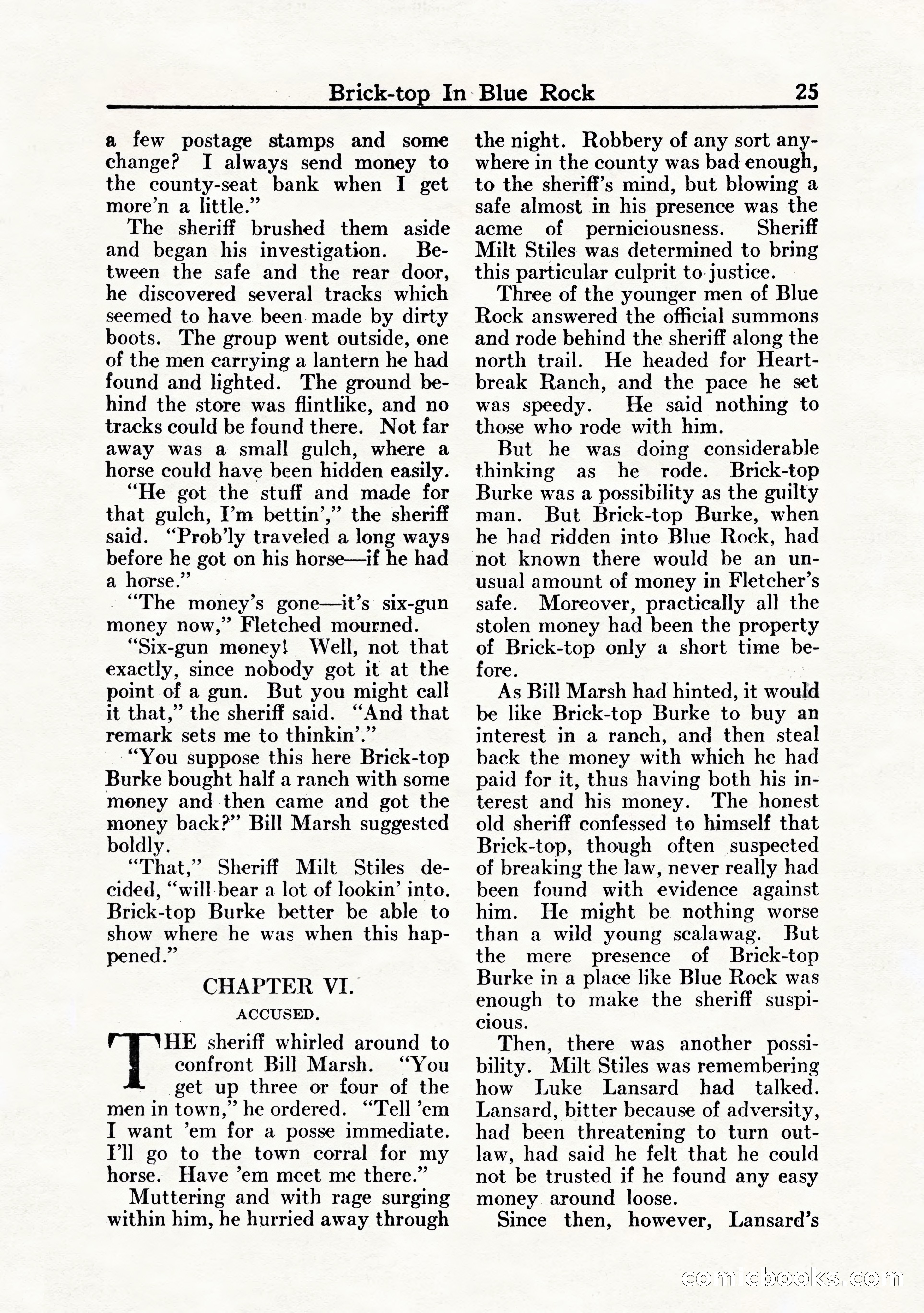 Western Story Magazine, July 1935 — page 27 of 148