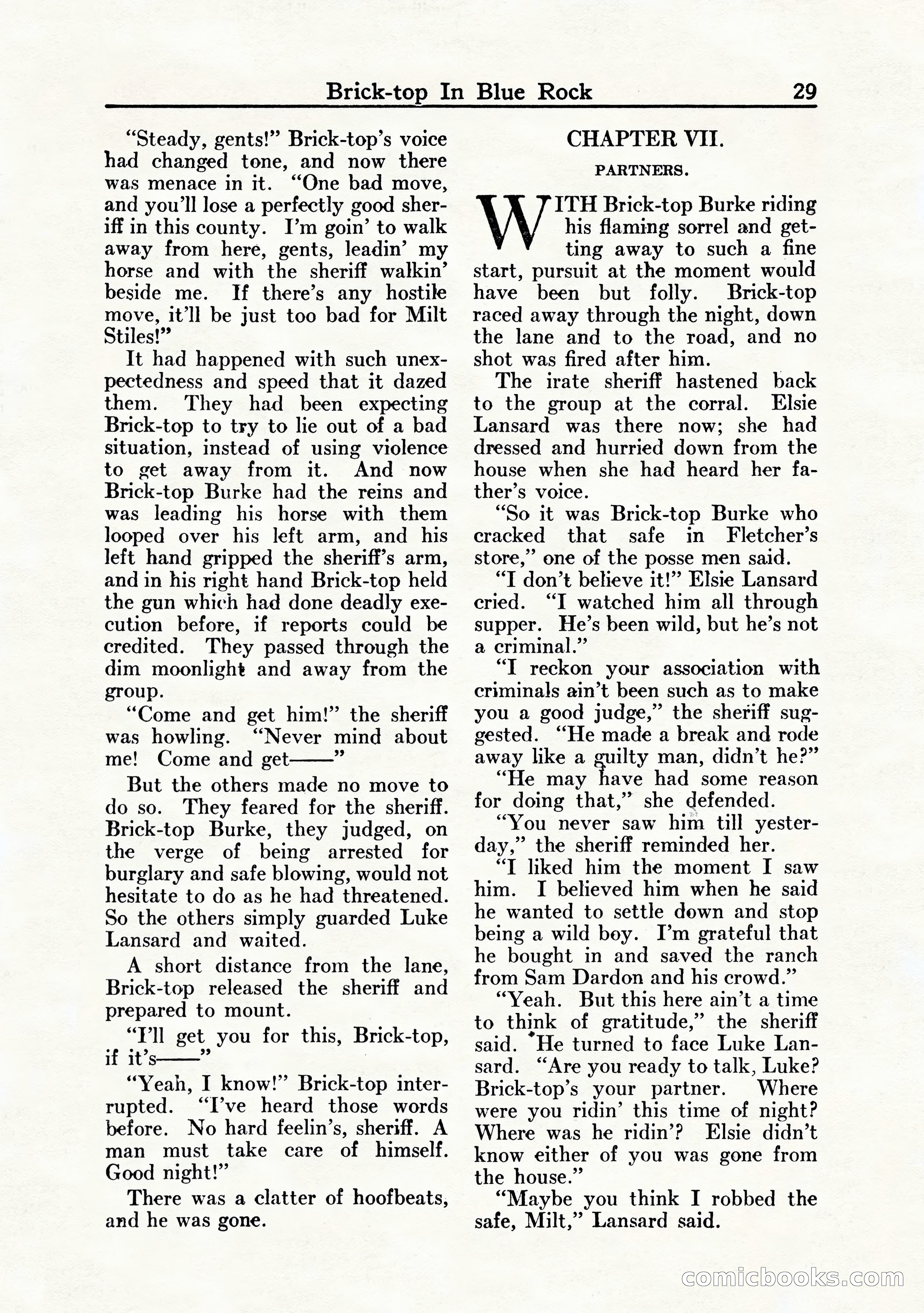 Western Story Magazine, July 1935 — page 31 of 148
