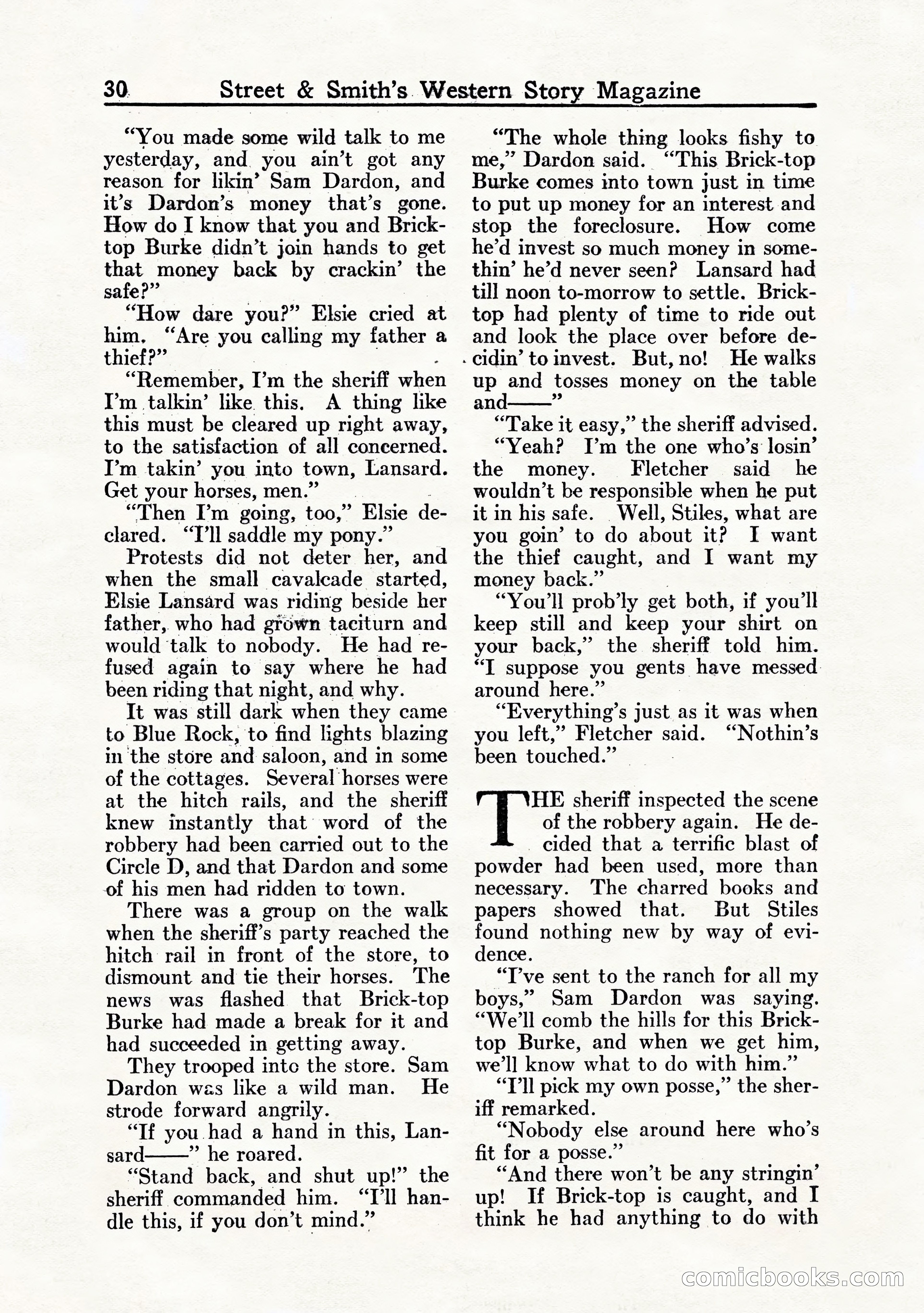 Western Story Magazine, July 1935 — page 32 of 148