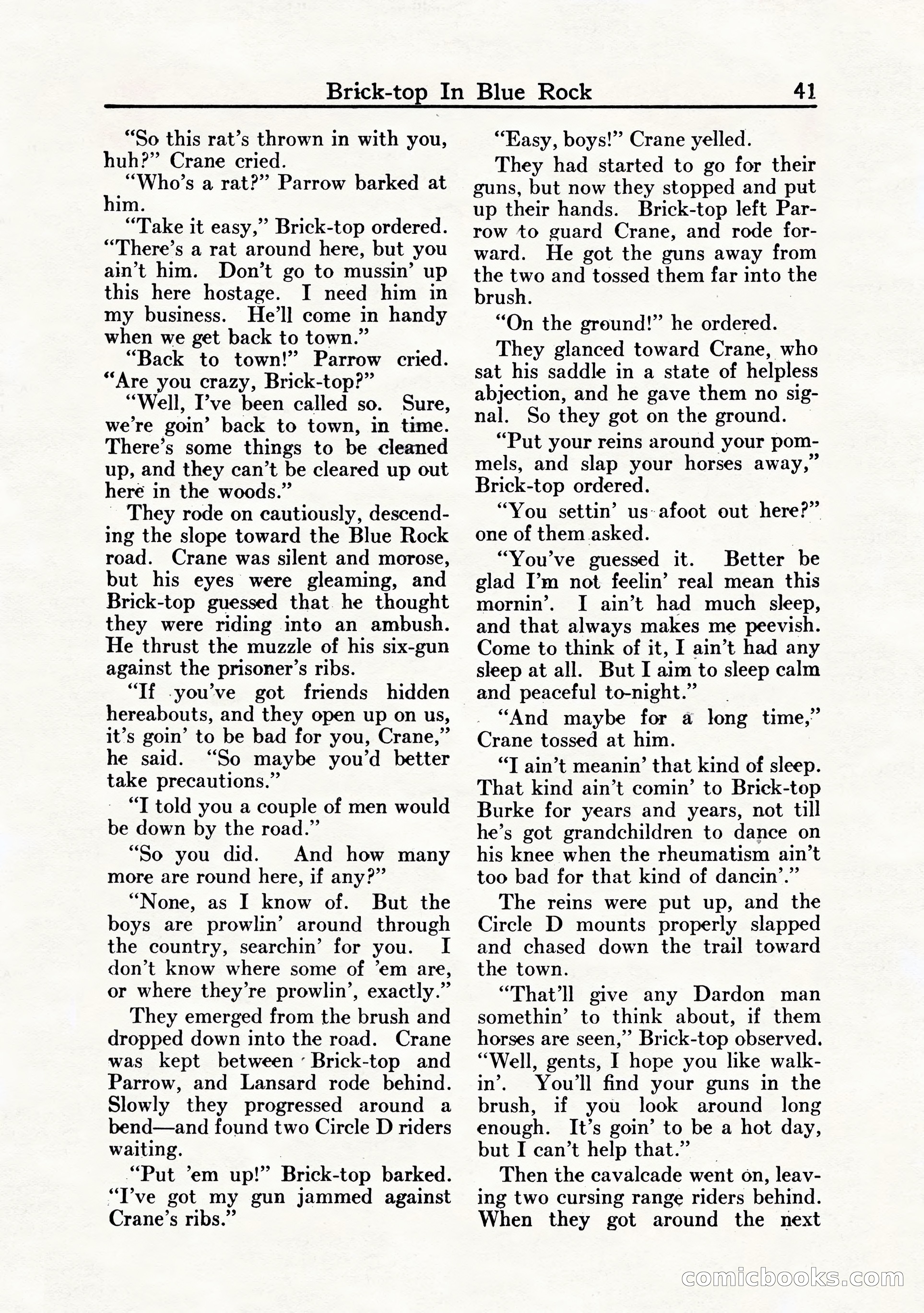Western Story Magazine, July 1935 — page 43 of 148