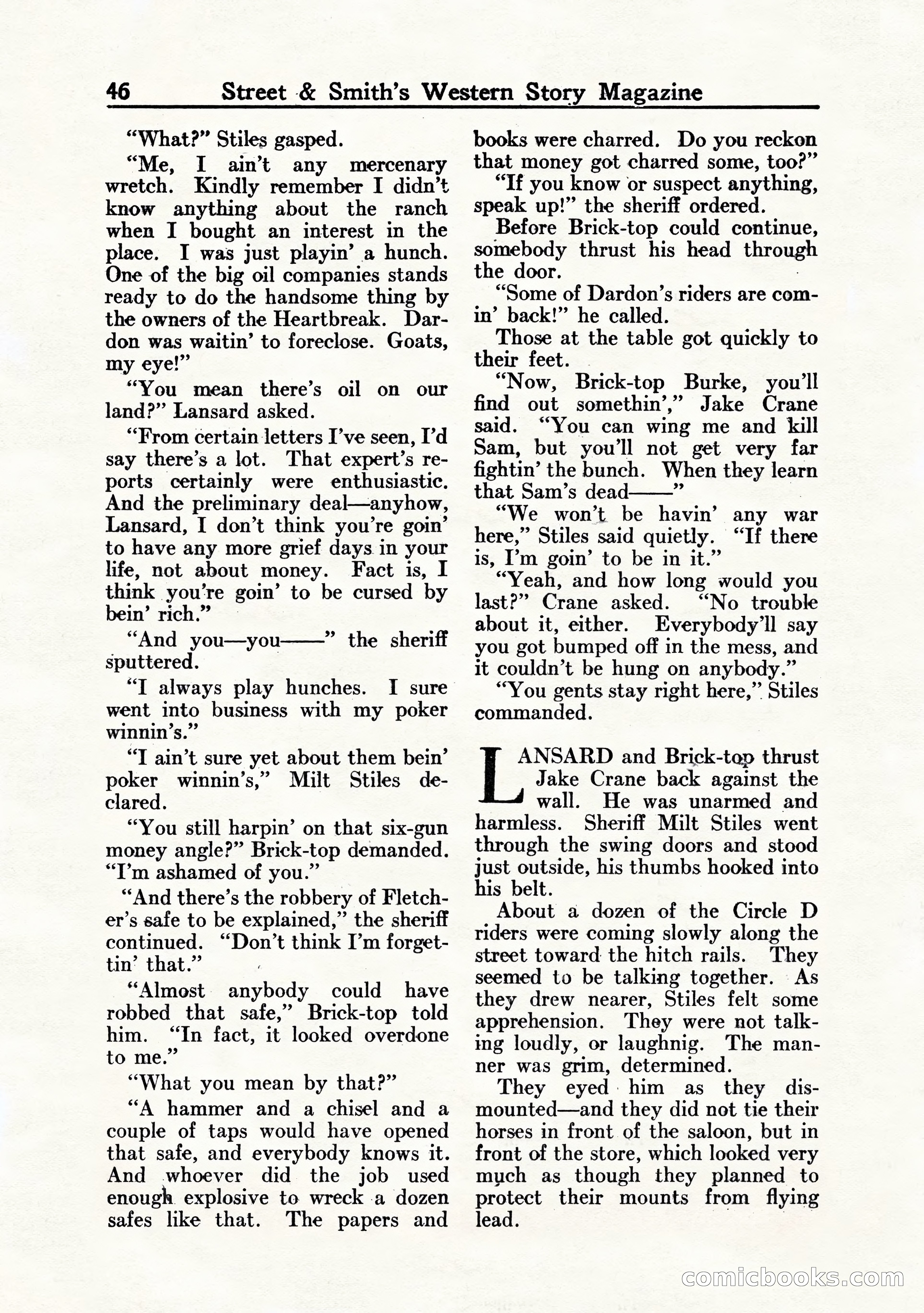 Western Story Magazine, July 1935 — page 48 of 148