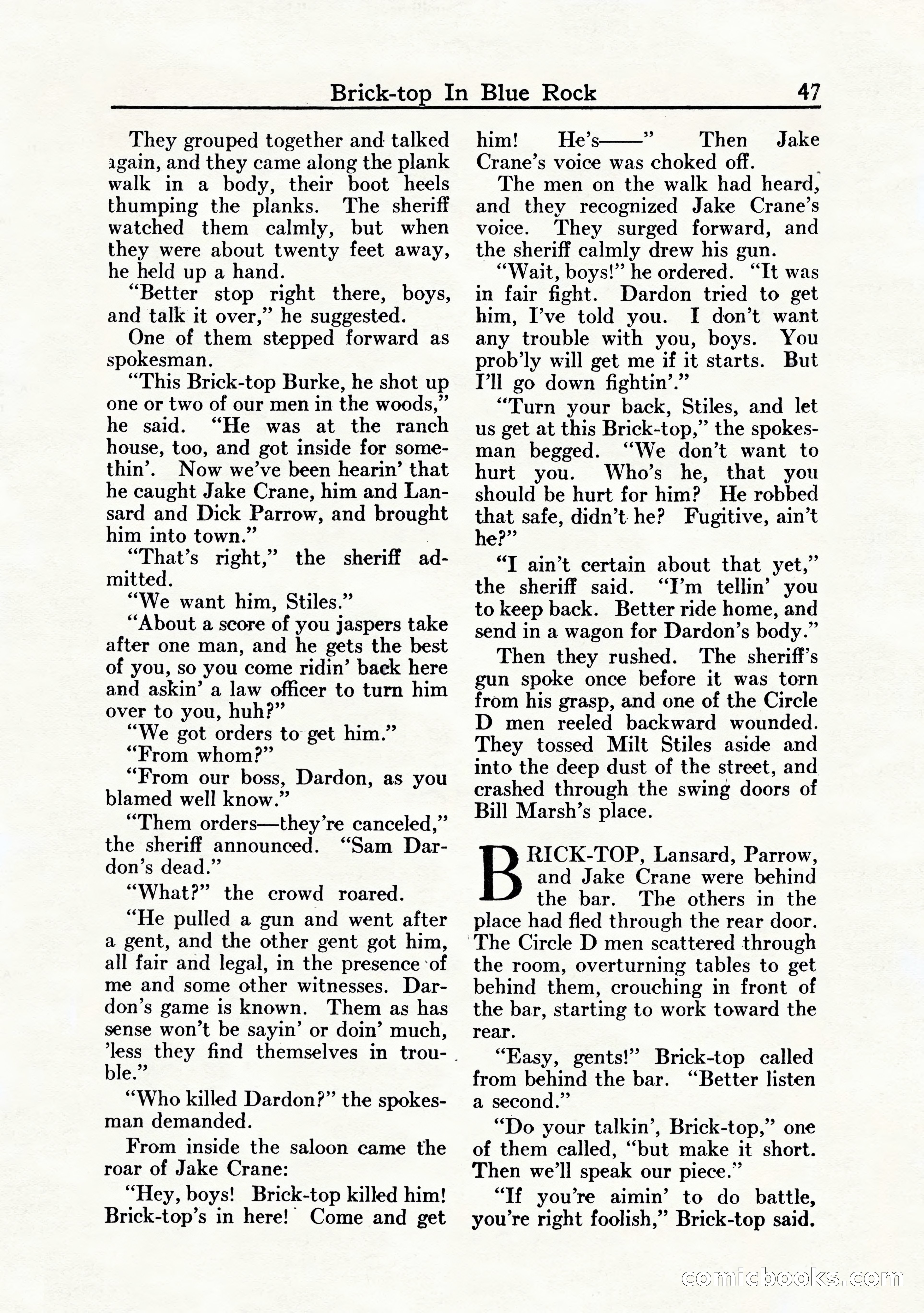 Western Story Magazine, July 1935 — page 49 of 148