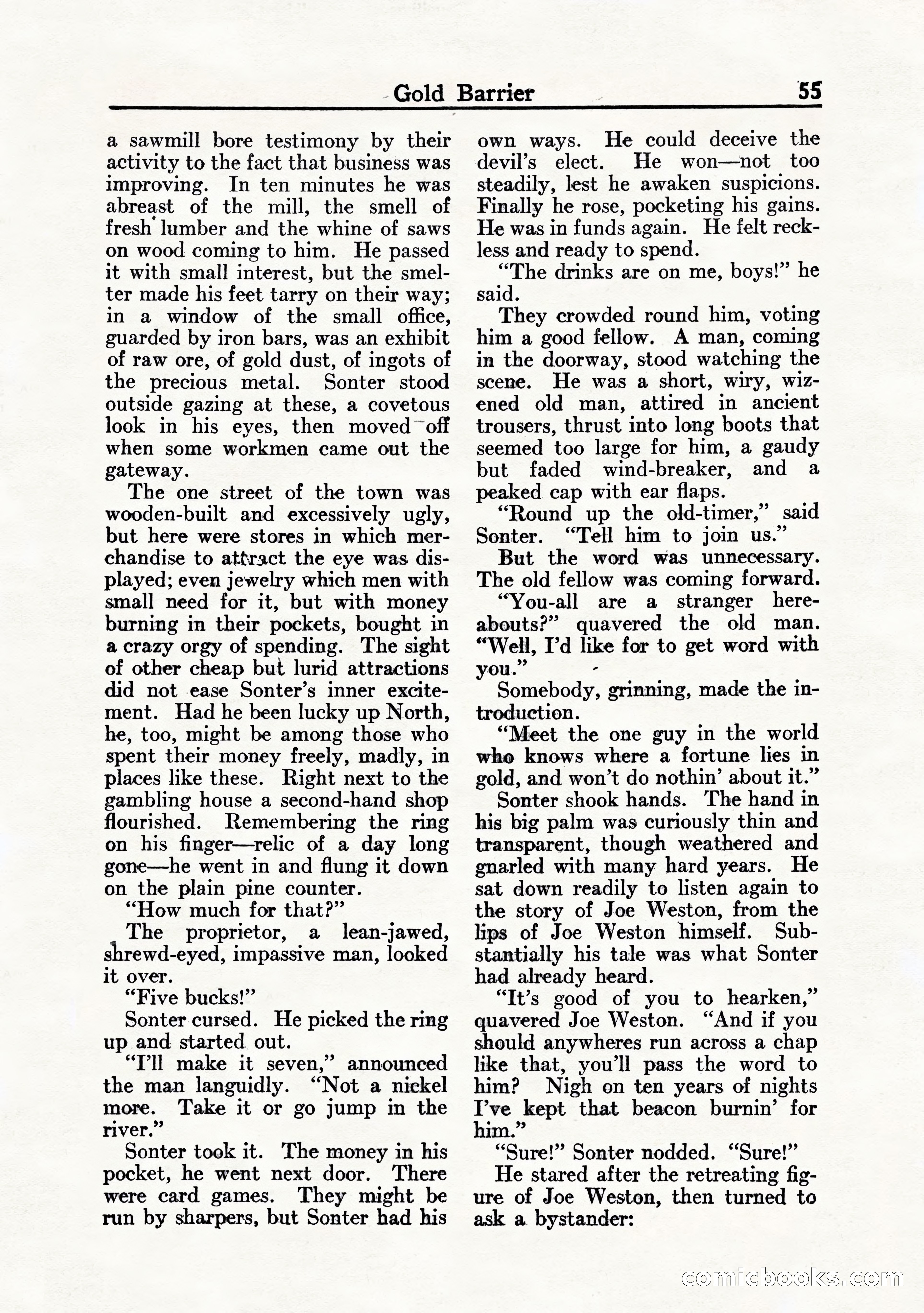 Western Story Magazine, July 1935 — page 57 of 148