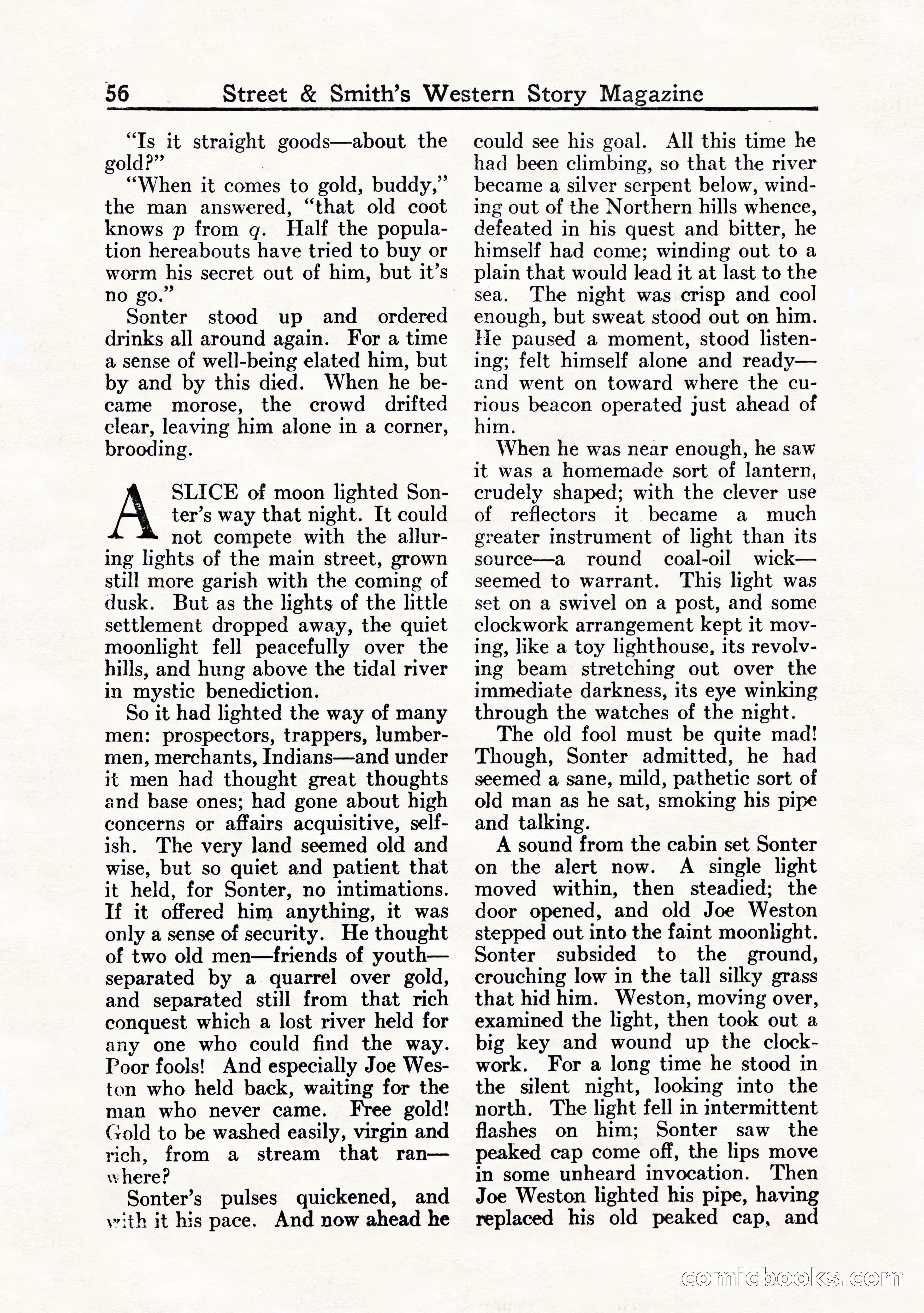 Western Story Magazine, July 1935 — page 58 of 148