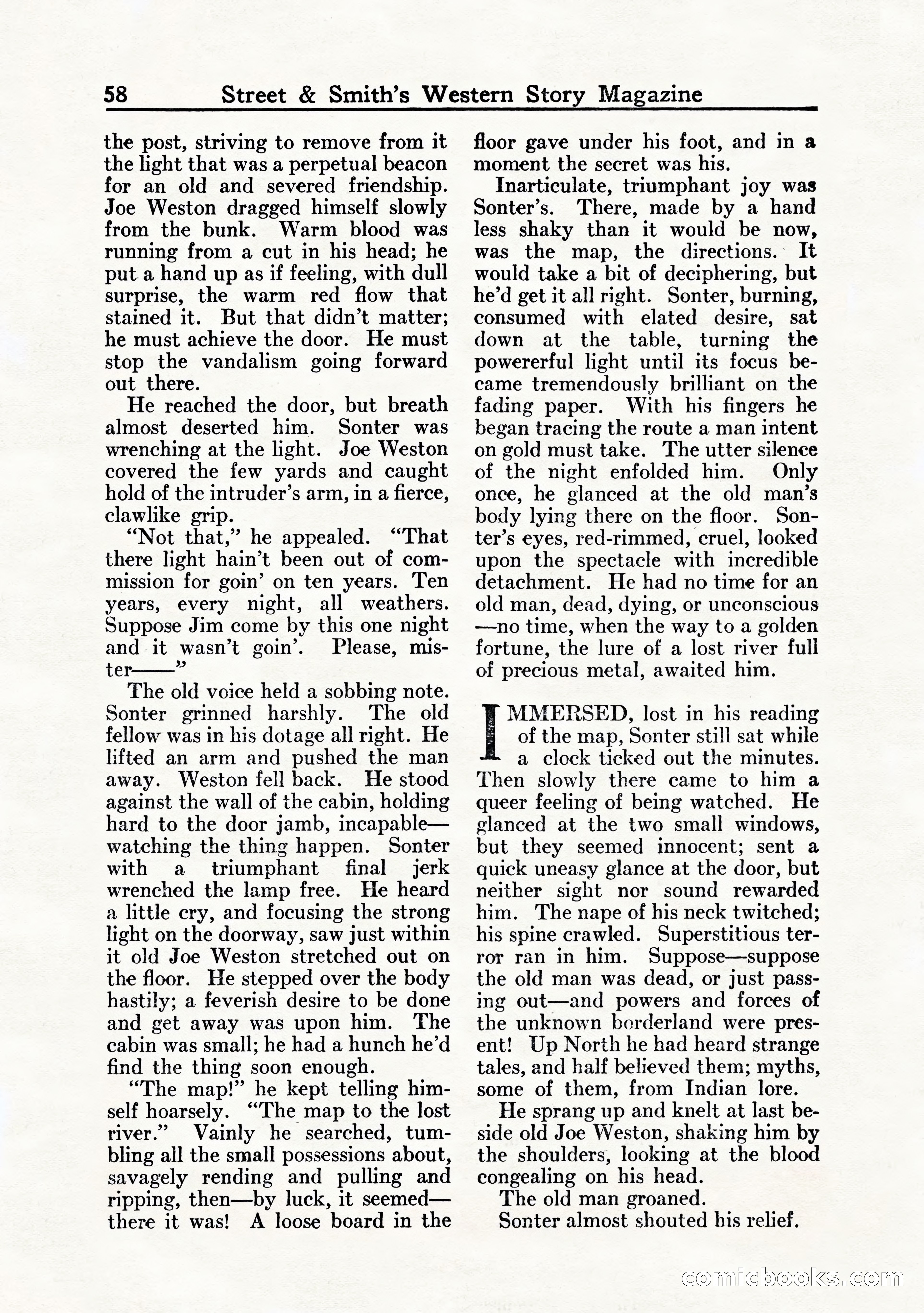 Western Story Magazine, July 1935 — page 60 of 148