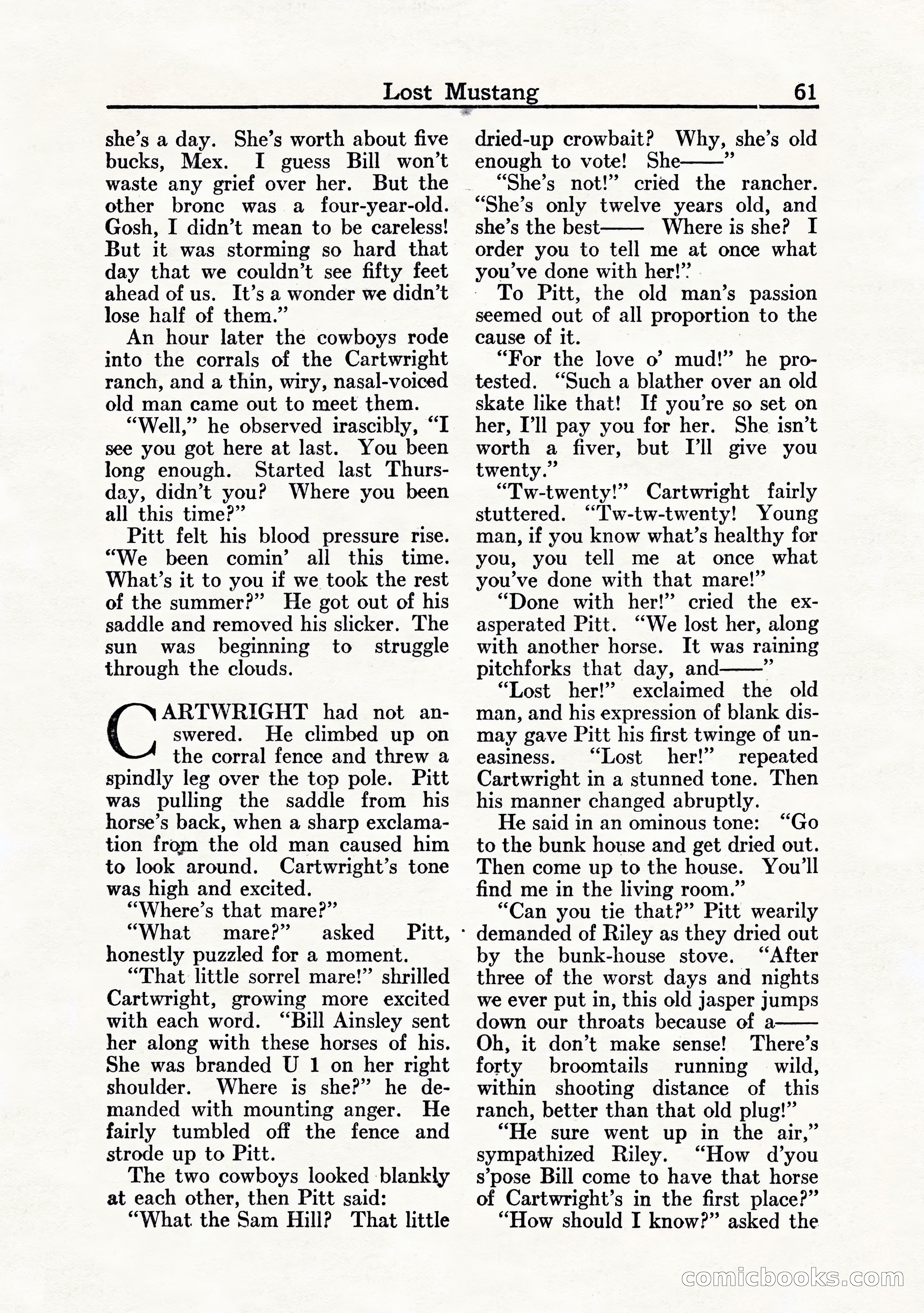 Western Story Magazine, July 1935 — page 63 of 148