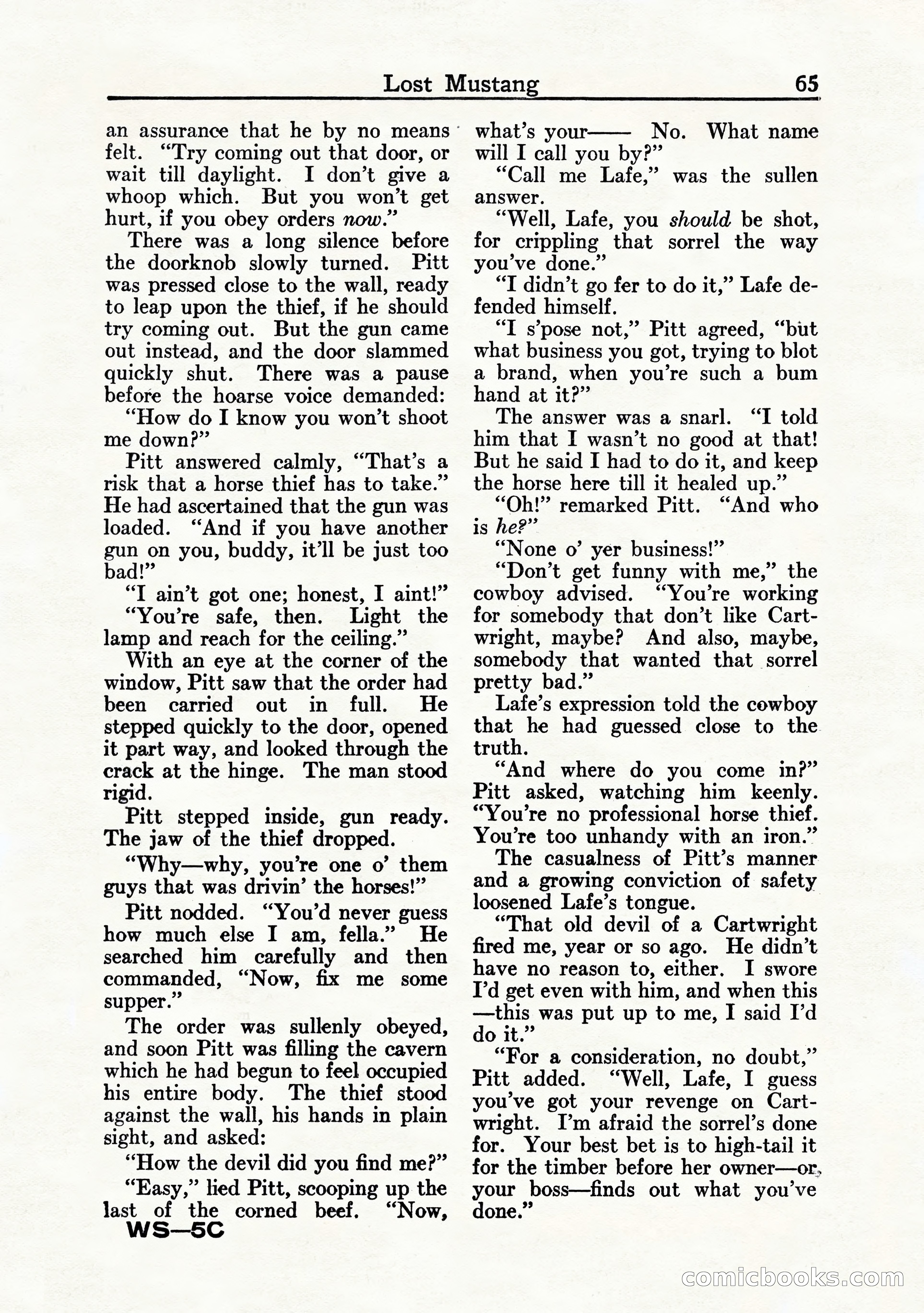 Western Story Magazine, July 1935 — page 67 of 148
