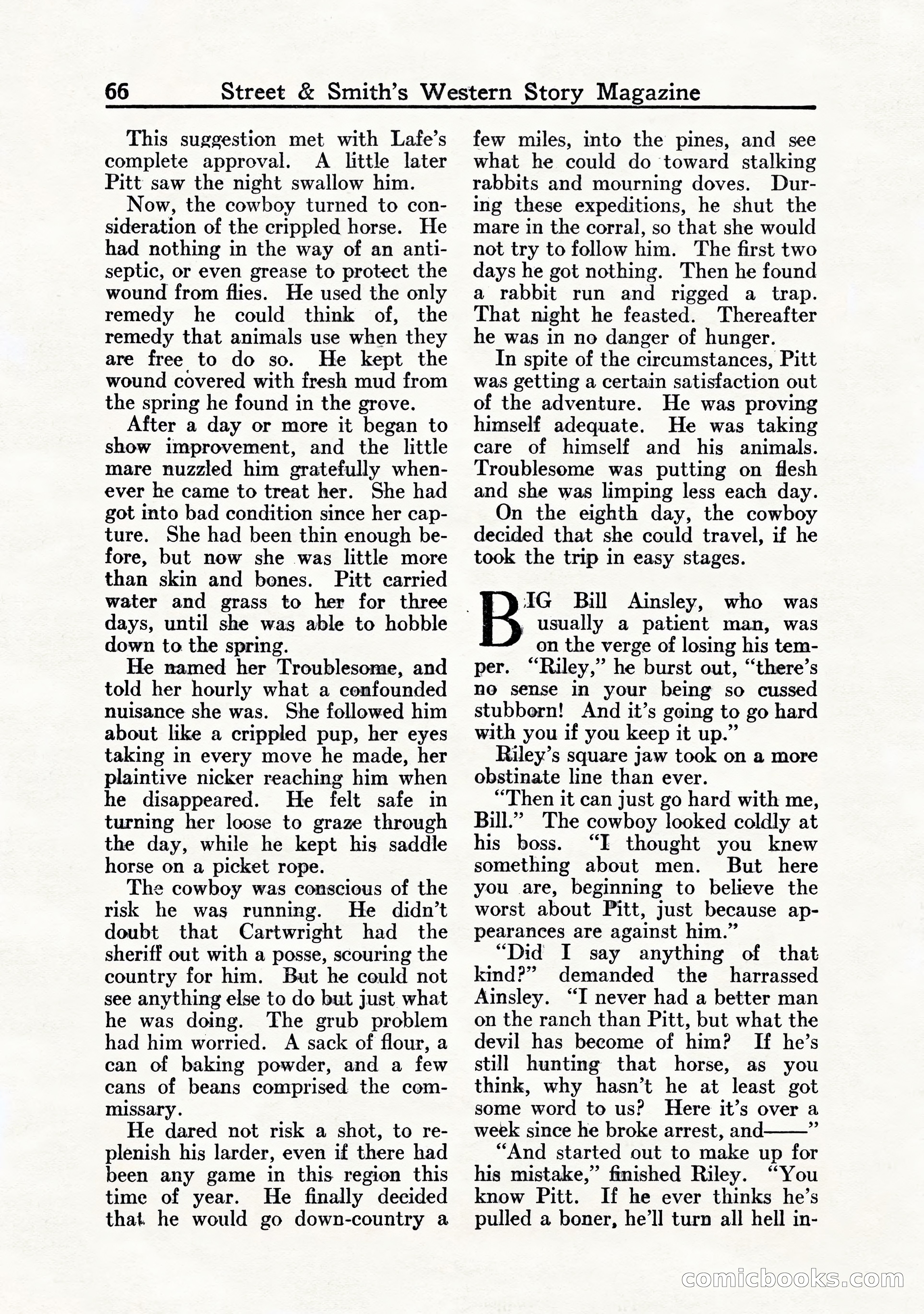 Western Story Magazine, July 1935 — page 68 of 148