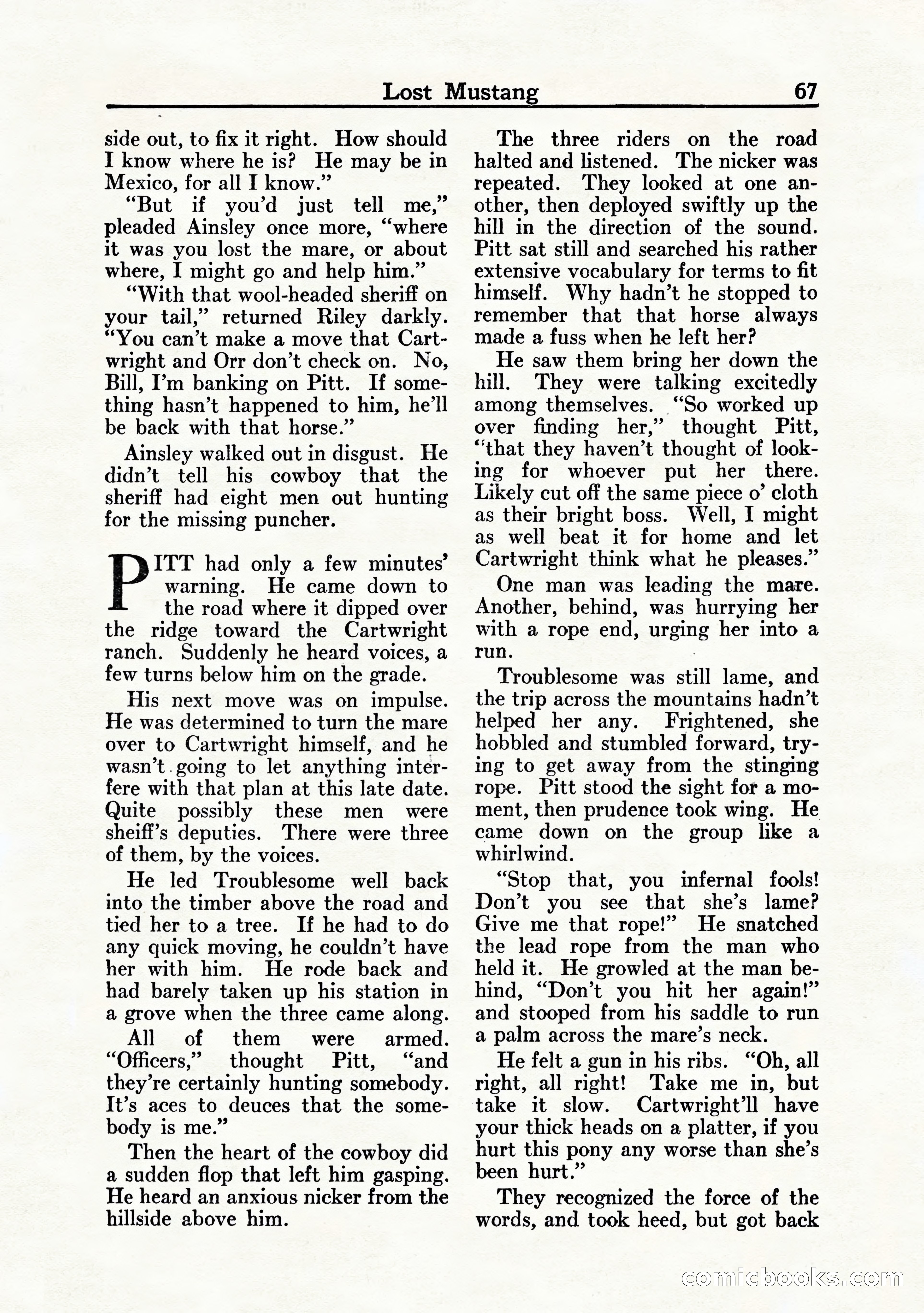 Western Story Magazine, July 1935 — page 69 of 148