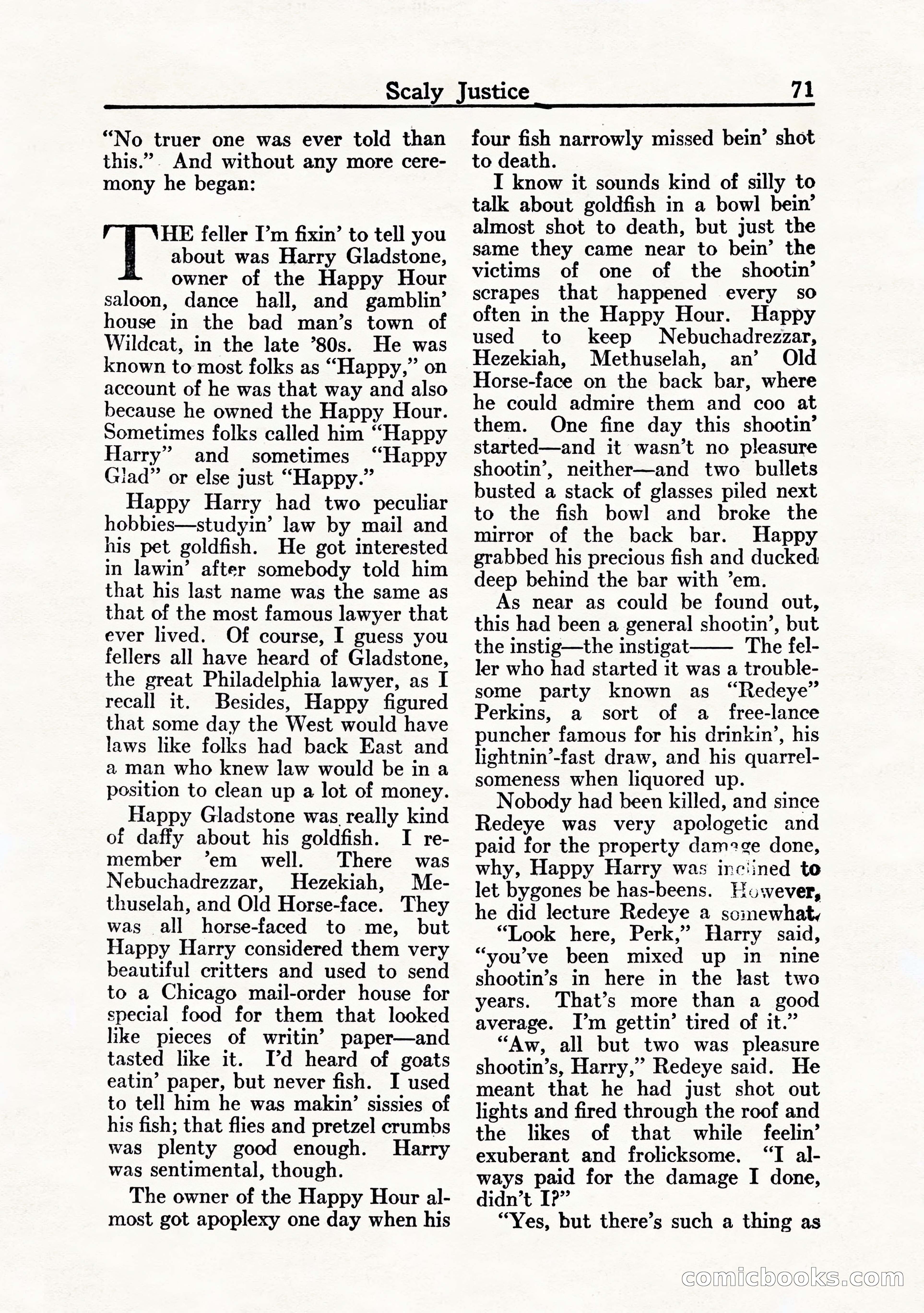 Western Story Magazine, July 1935 — page 73 of 148