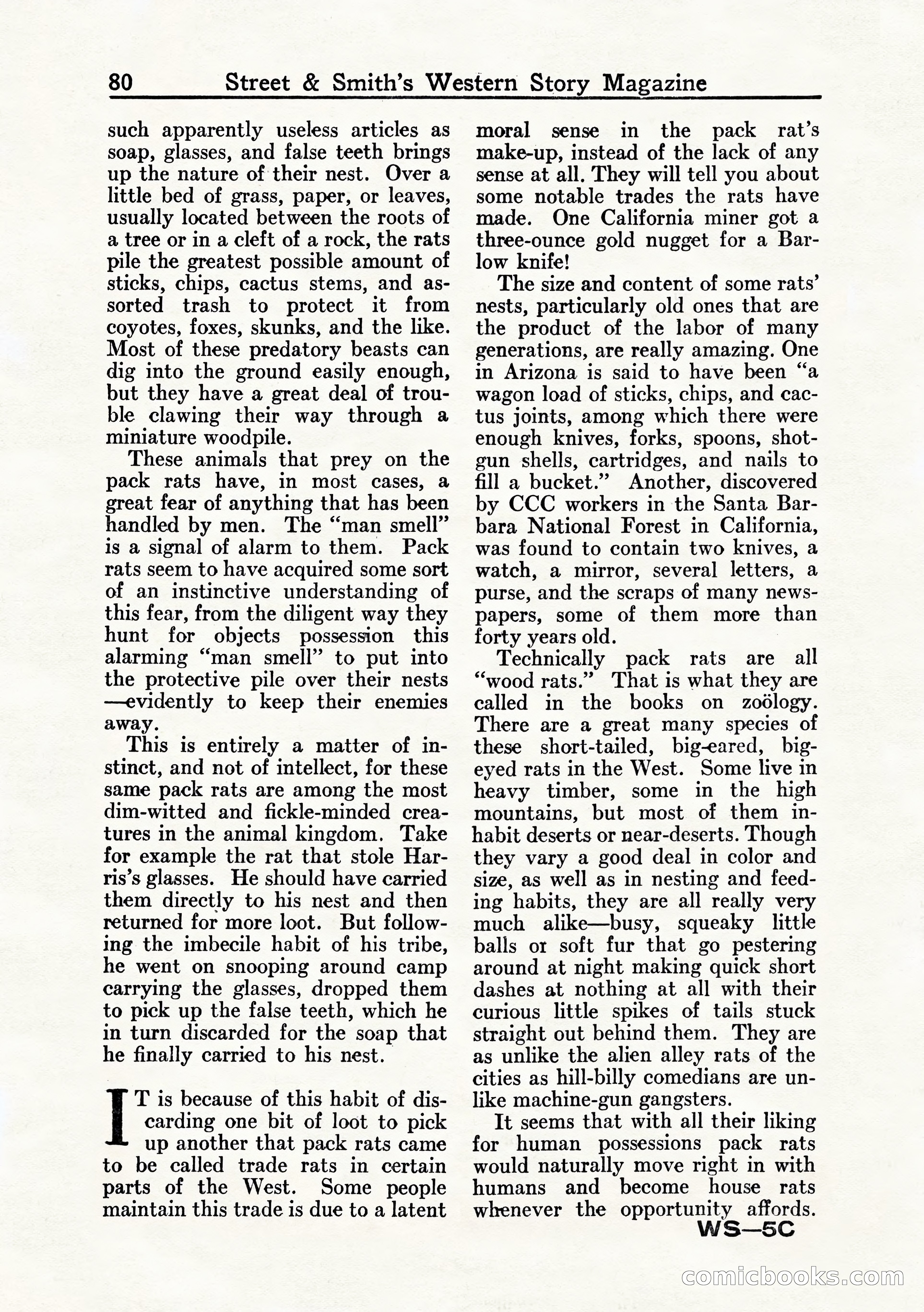 Western Story Magazine, July 1935 — page 82 of 148