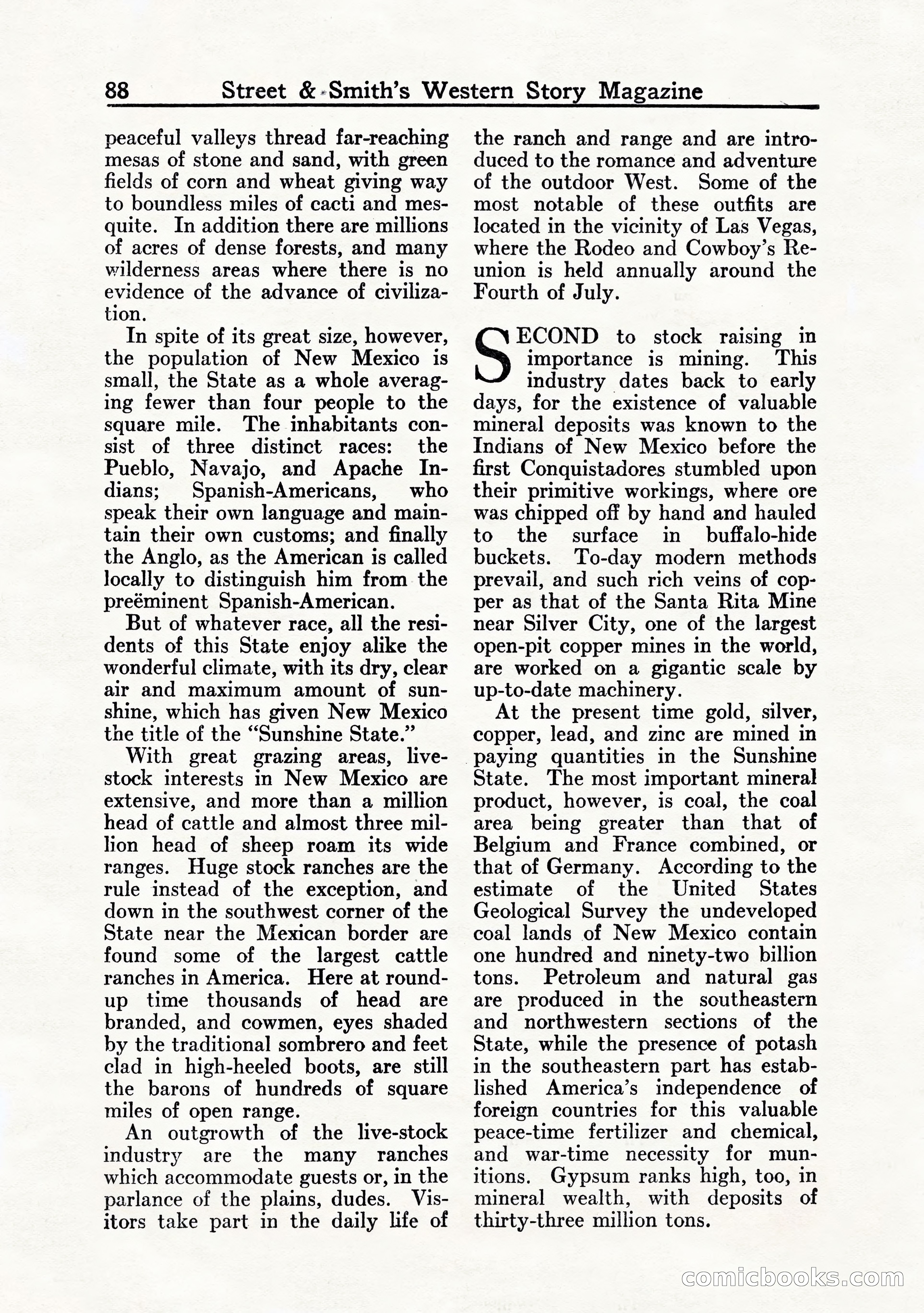 Western Story Magazine, July 1935 — page 90 of 148