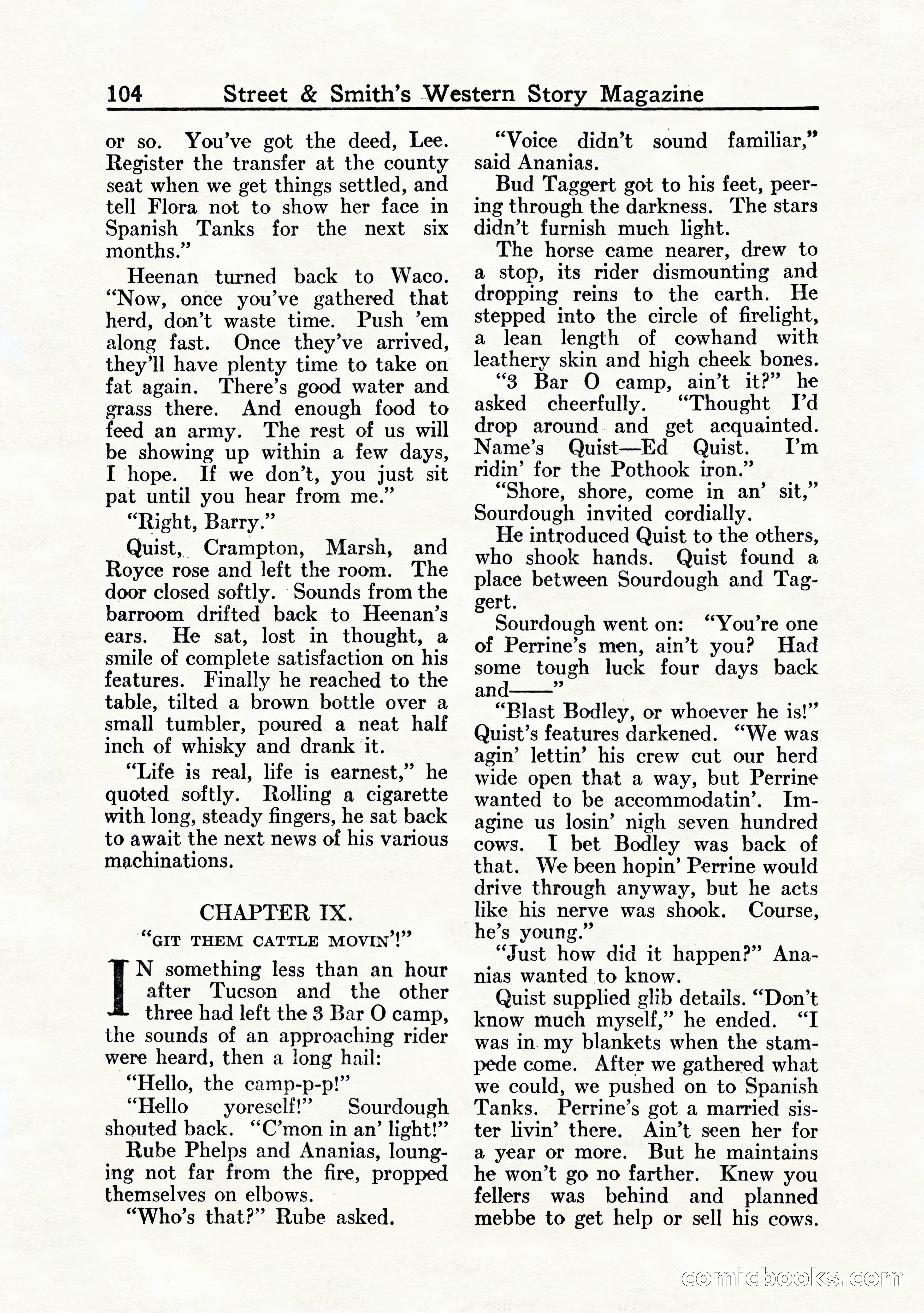 Western Story Magazine, July 1935 — page 106 of 148