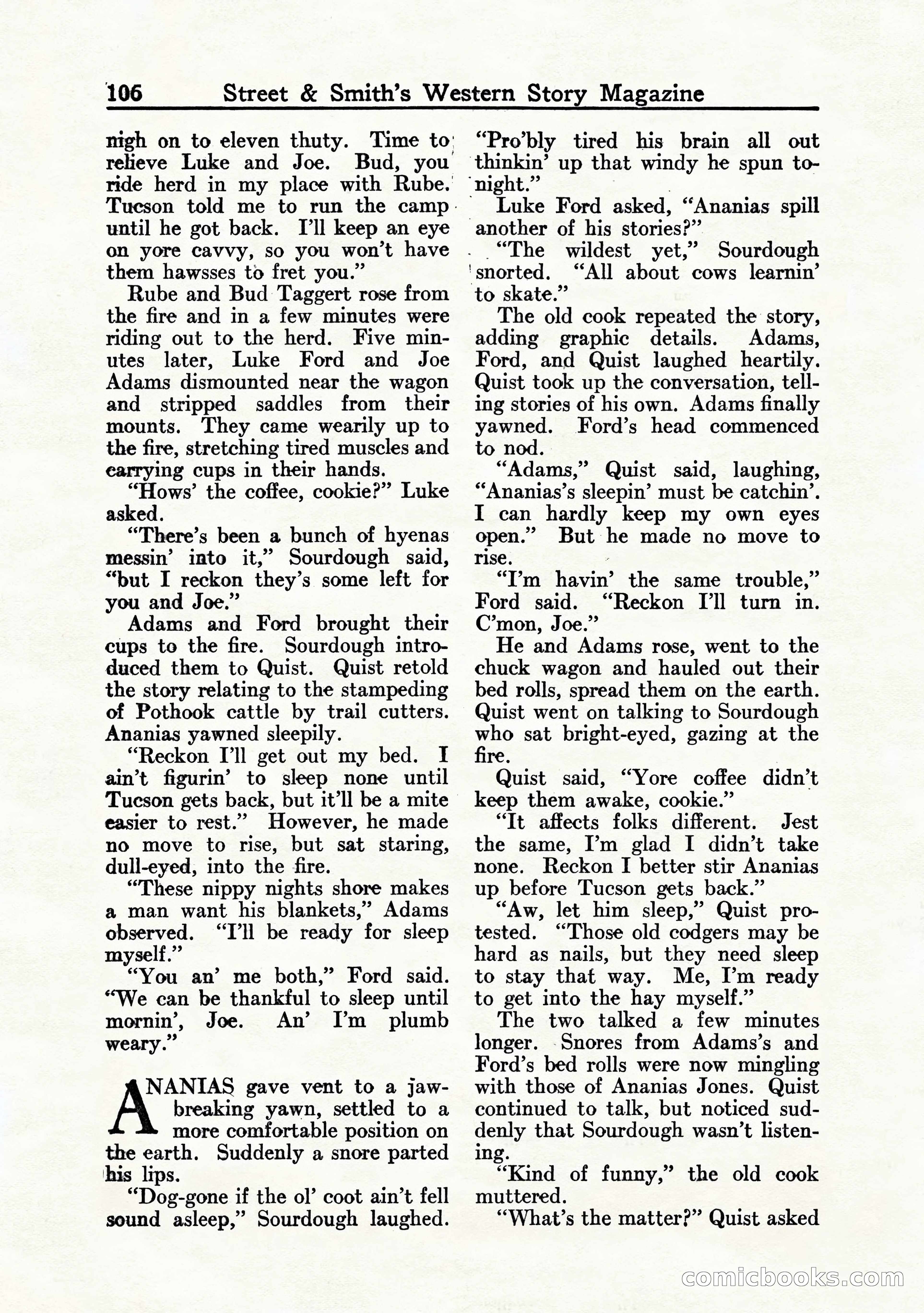 Western Story Magazine, July 1935 — page 108 of 148