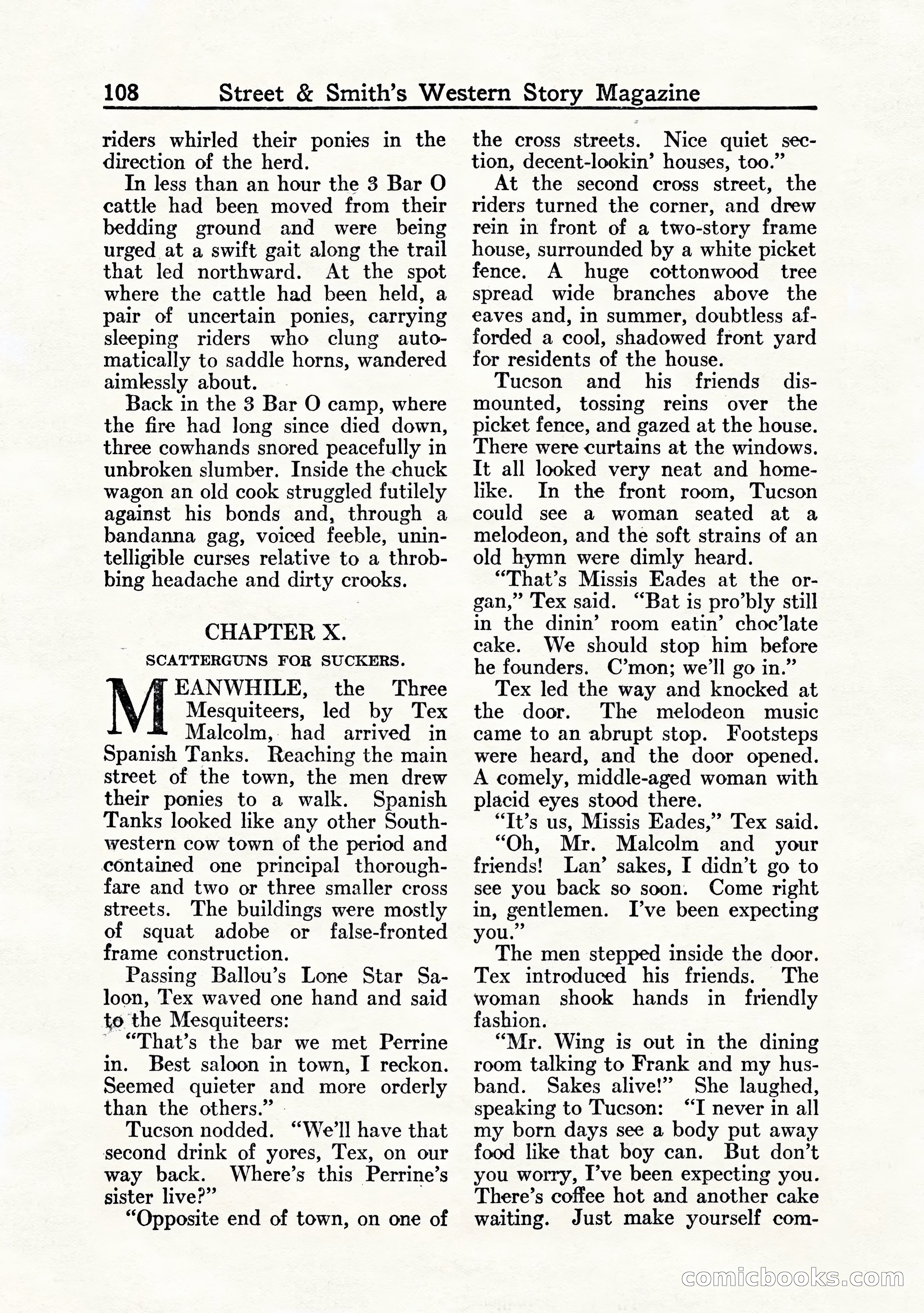 Western Story Magazine, July 1935 — page 110 of 148