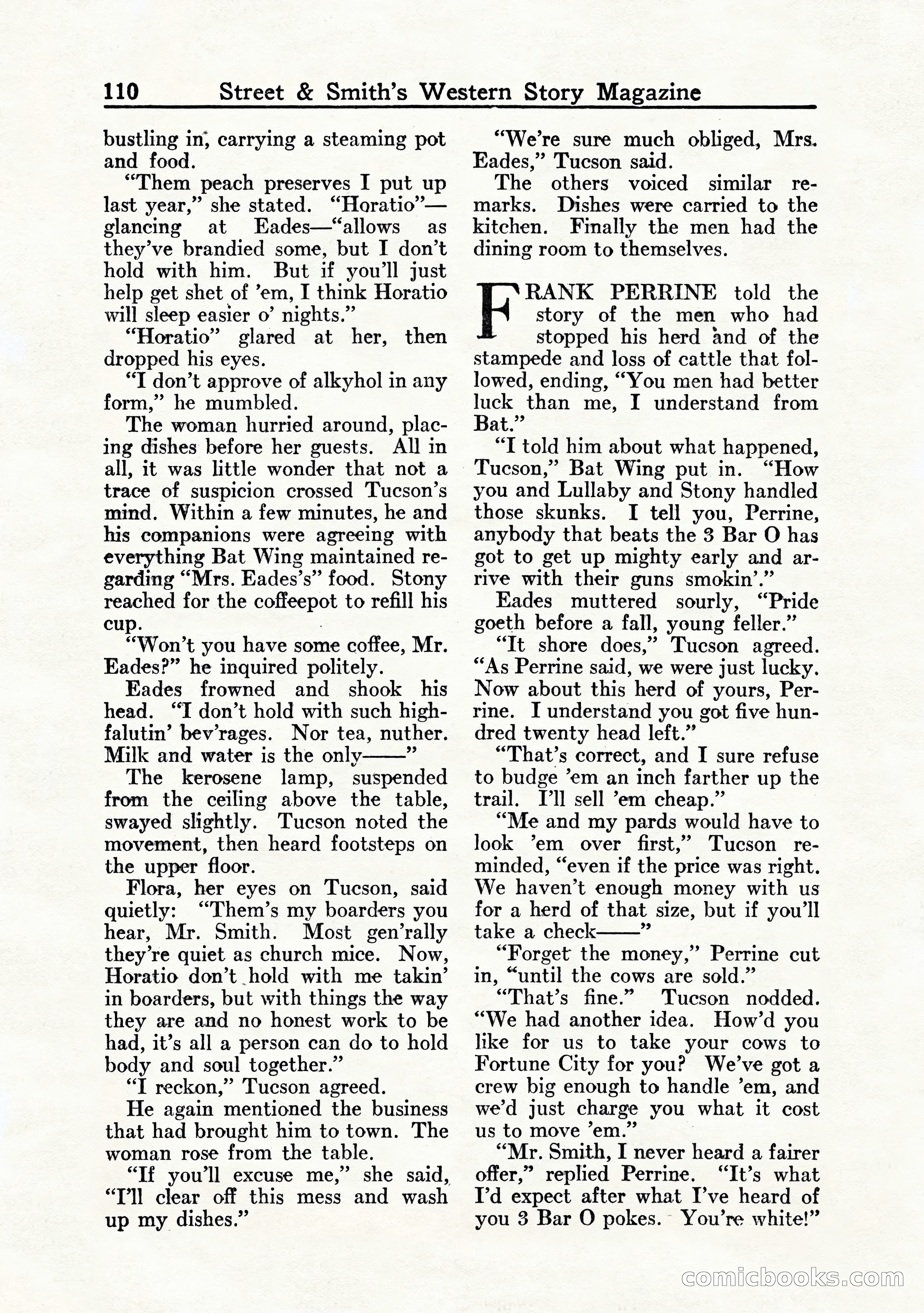 Western Story Magazine, July 1935 — page 112 of 148