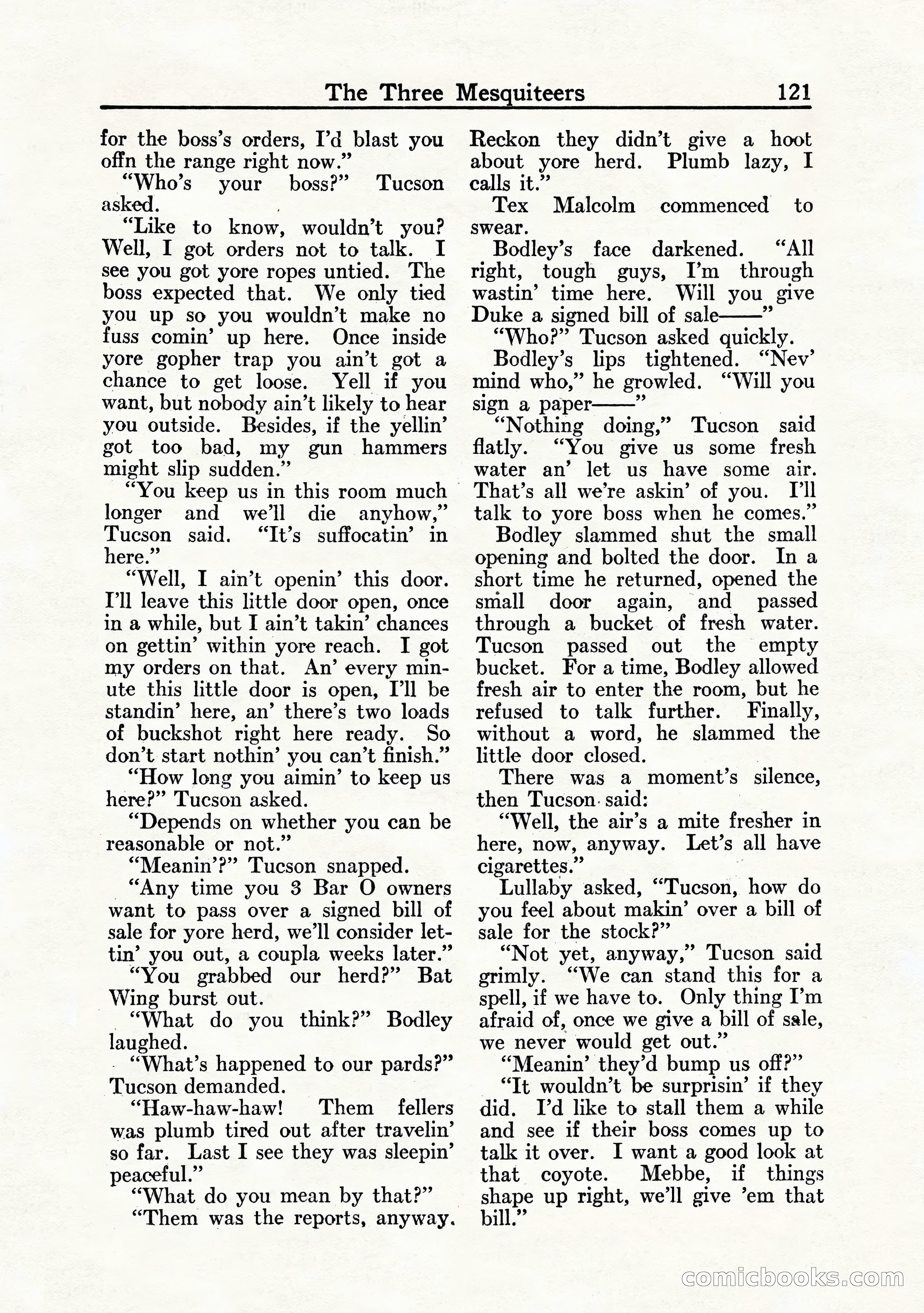 Western Story Magazine, July 1935 — page 123 of 148