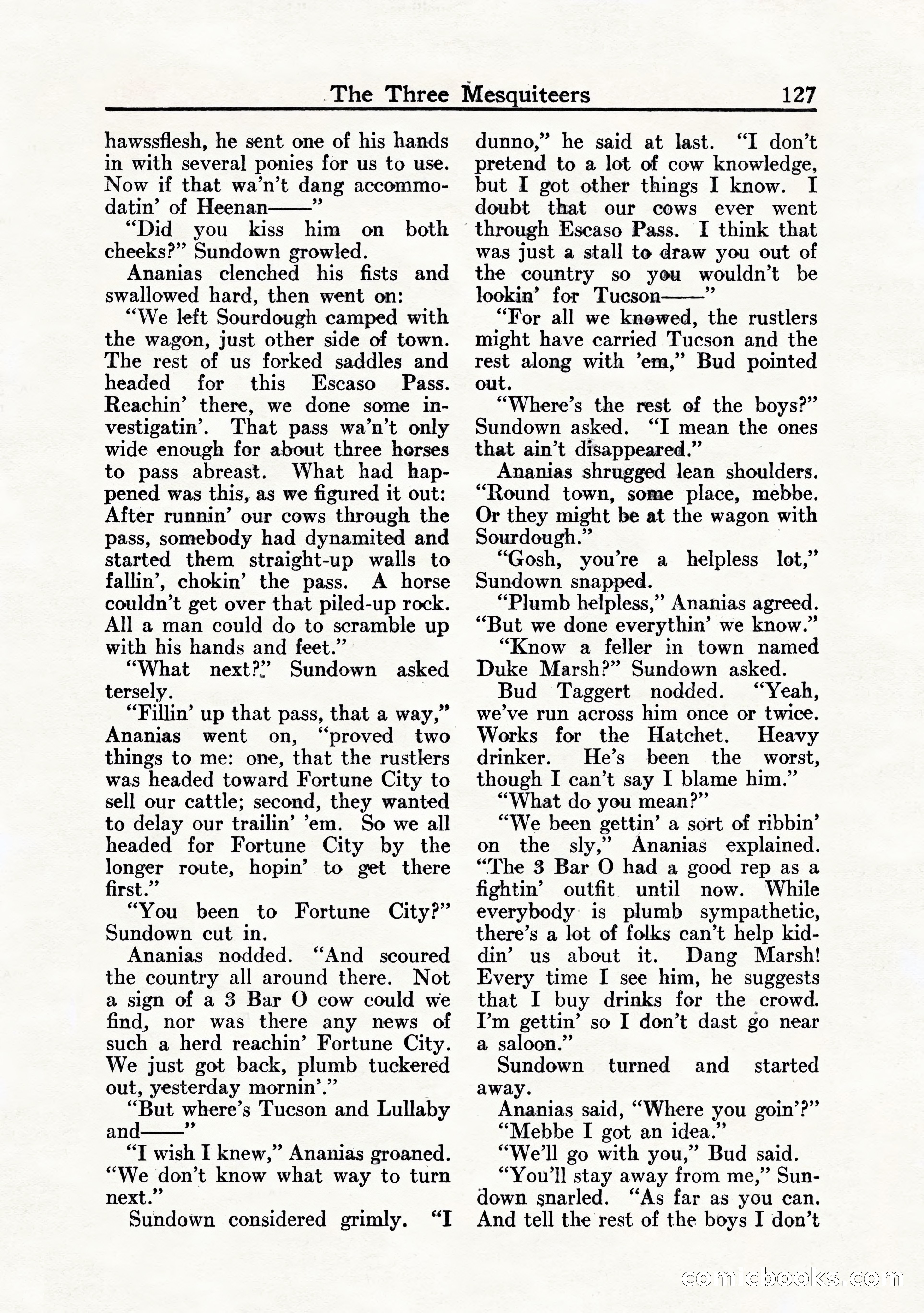 Western Story Magazine, July 1935 — page 129 of 148