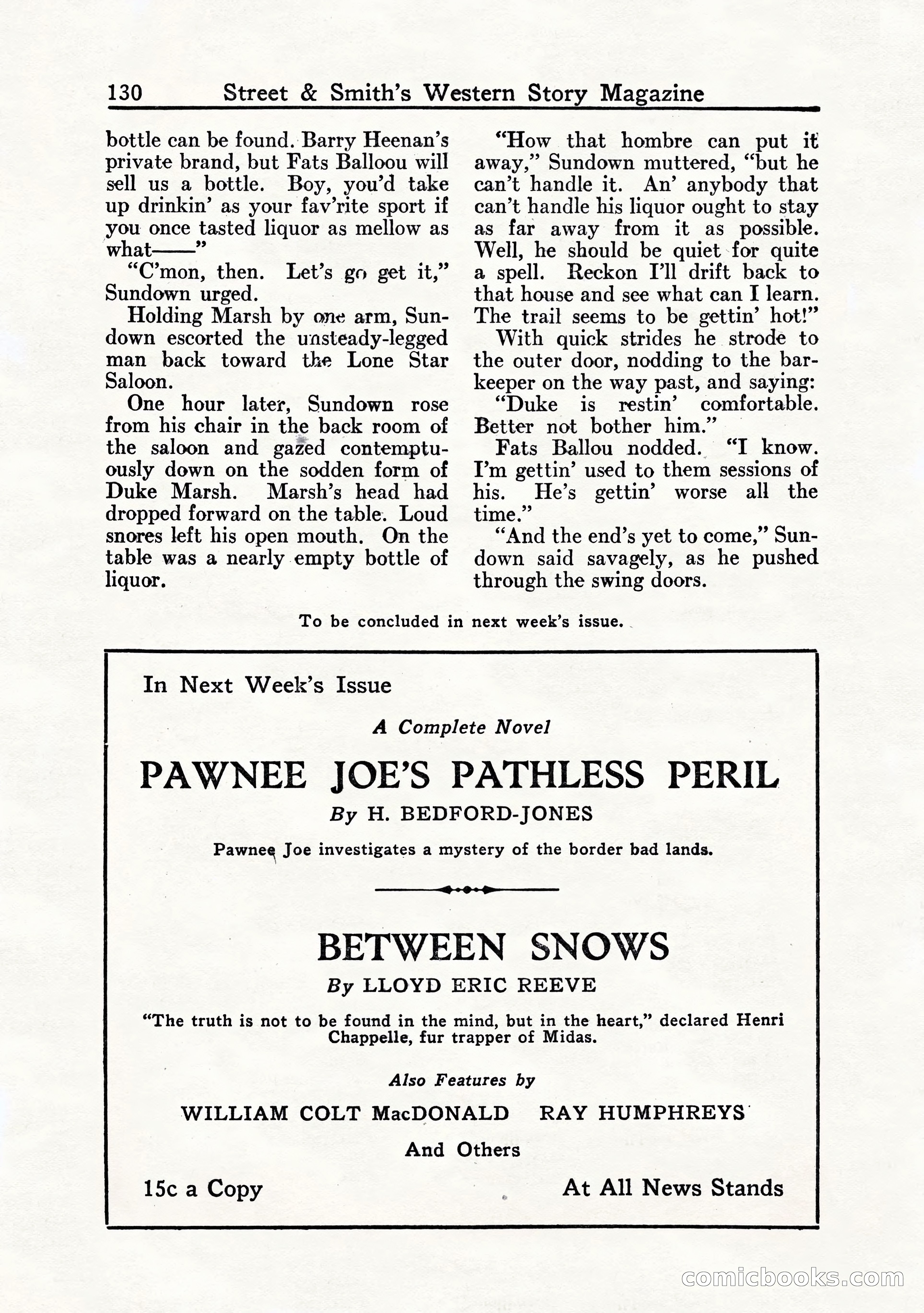 Western Story Magazine, July 1935 — page 132 of 148