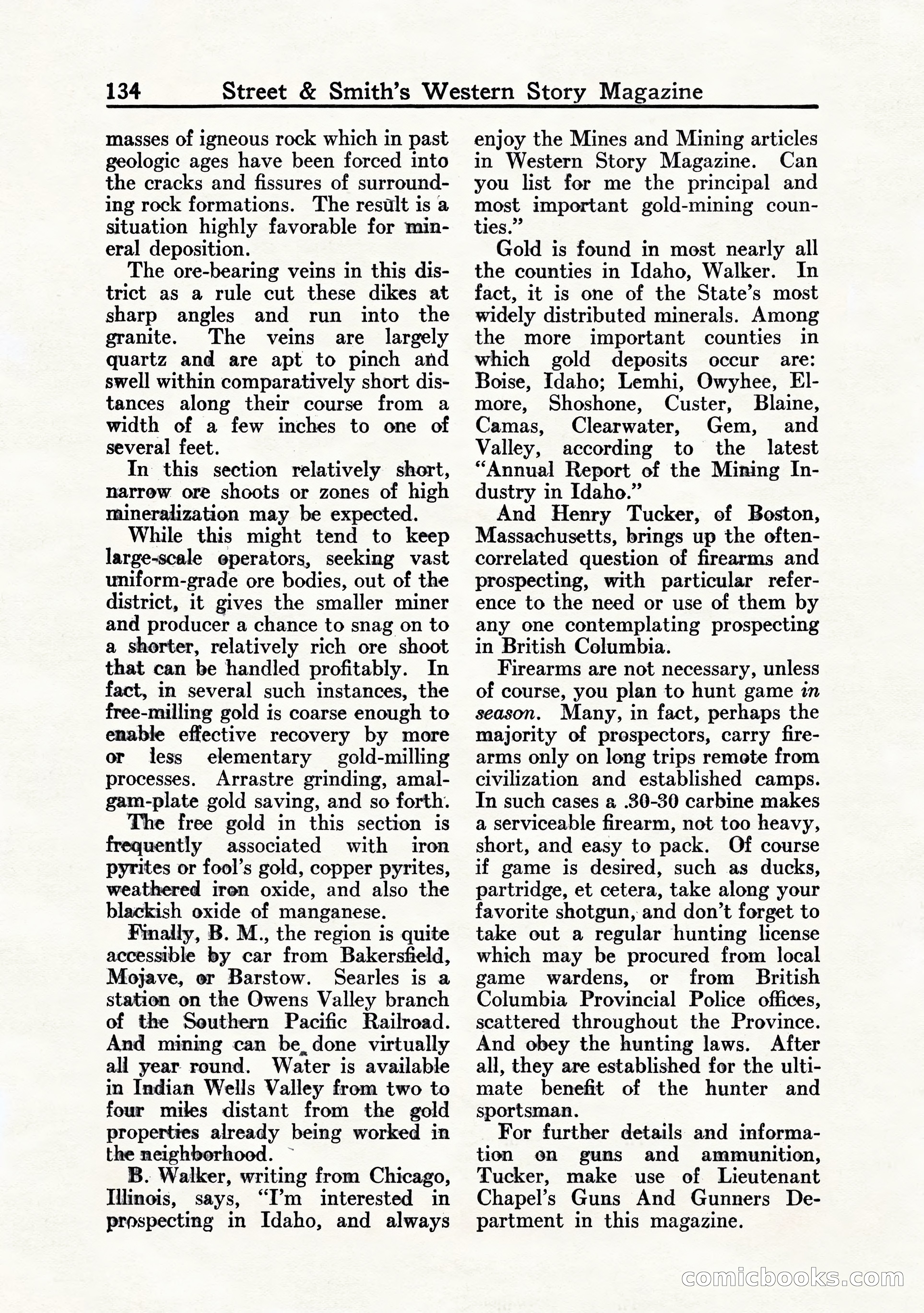 Western Story Magazine, July 1935 — page 136 of 148