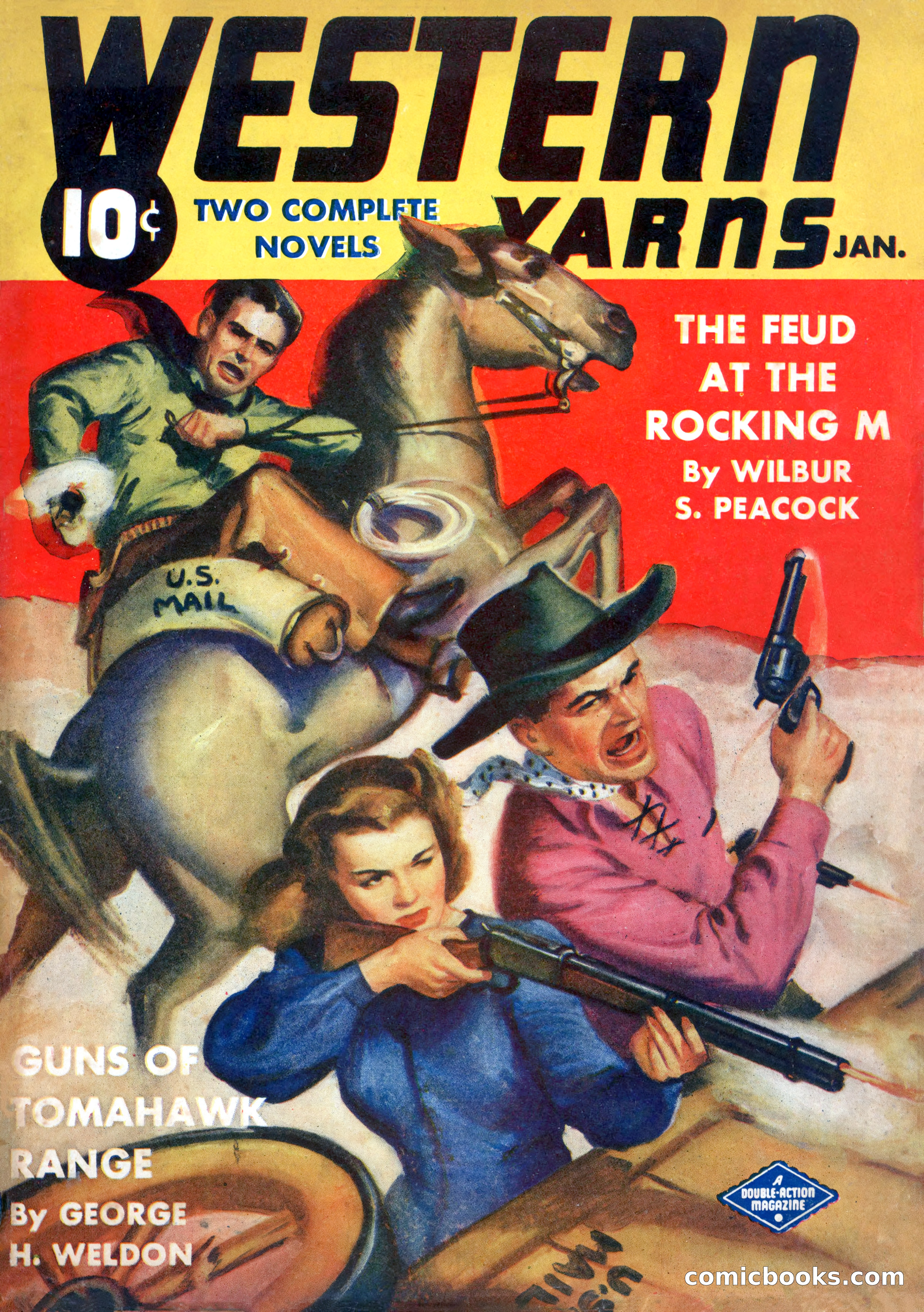 Western Yarns, January 1943 — page 1 of 100