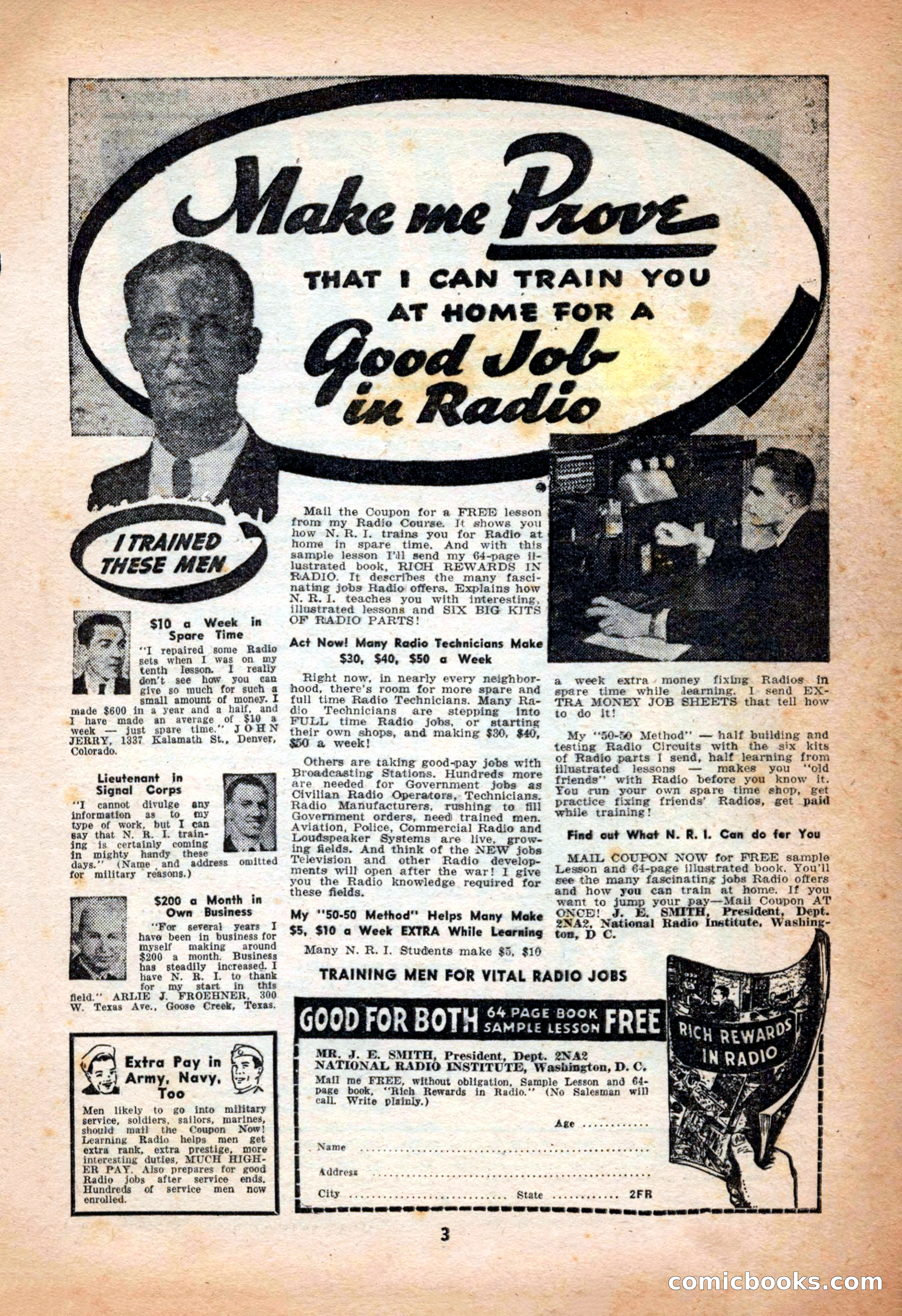 Western Yarns, January 1943 — page 3 of 100