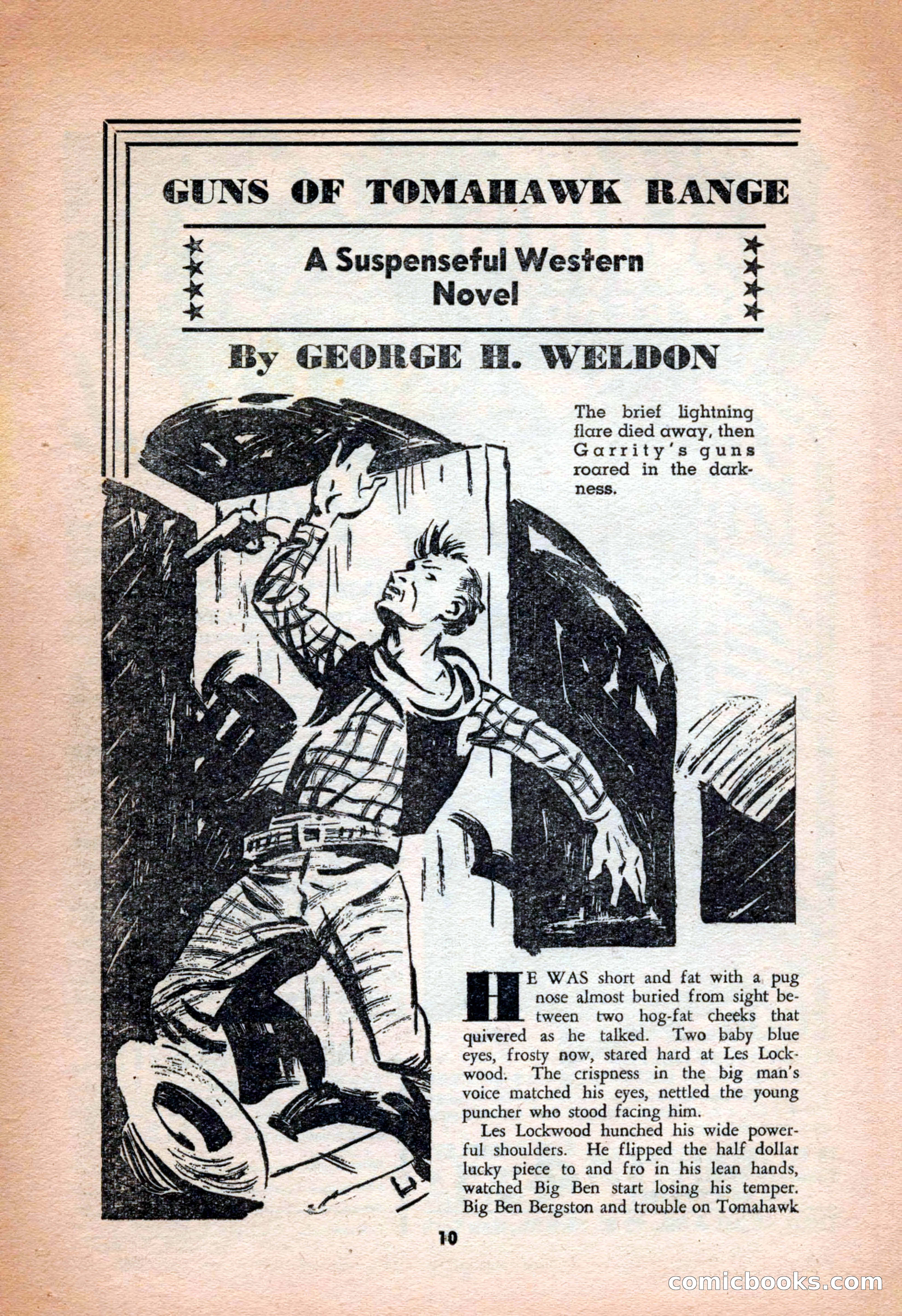 Western Yarns, January 1943 — page 10 of 100