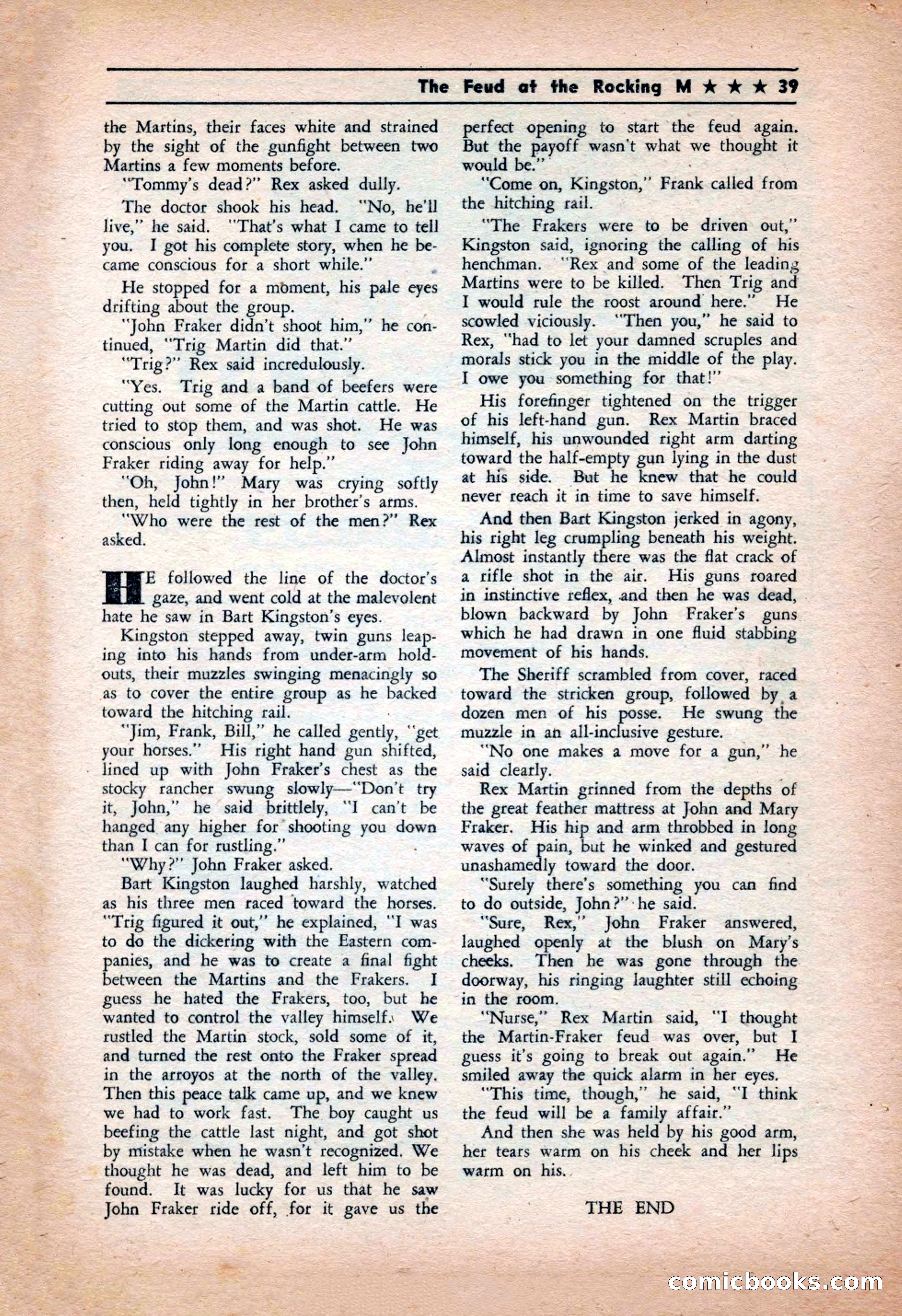 Western Yarns, January 1943 — page 39 of 100