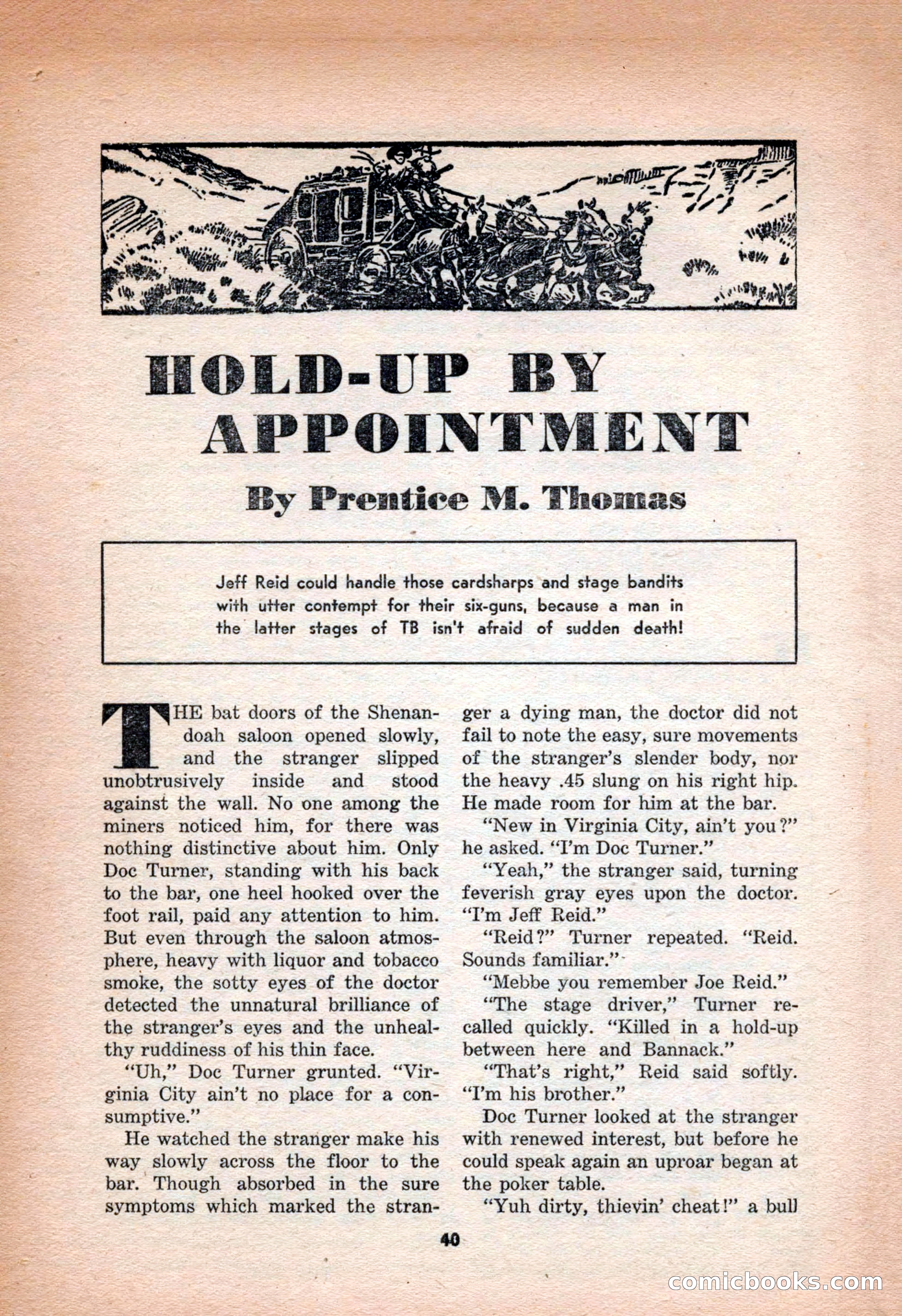Western Yarns, January 1943 — page 40 of 100