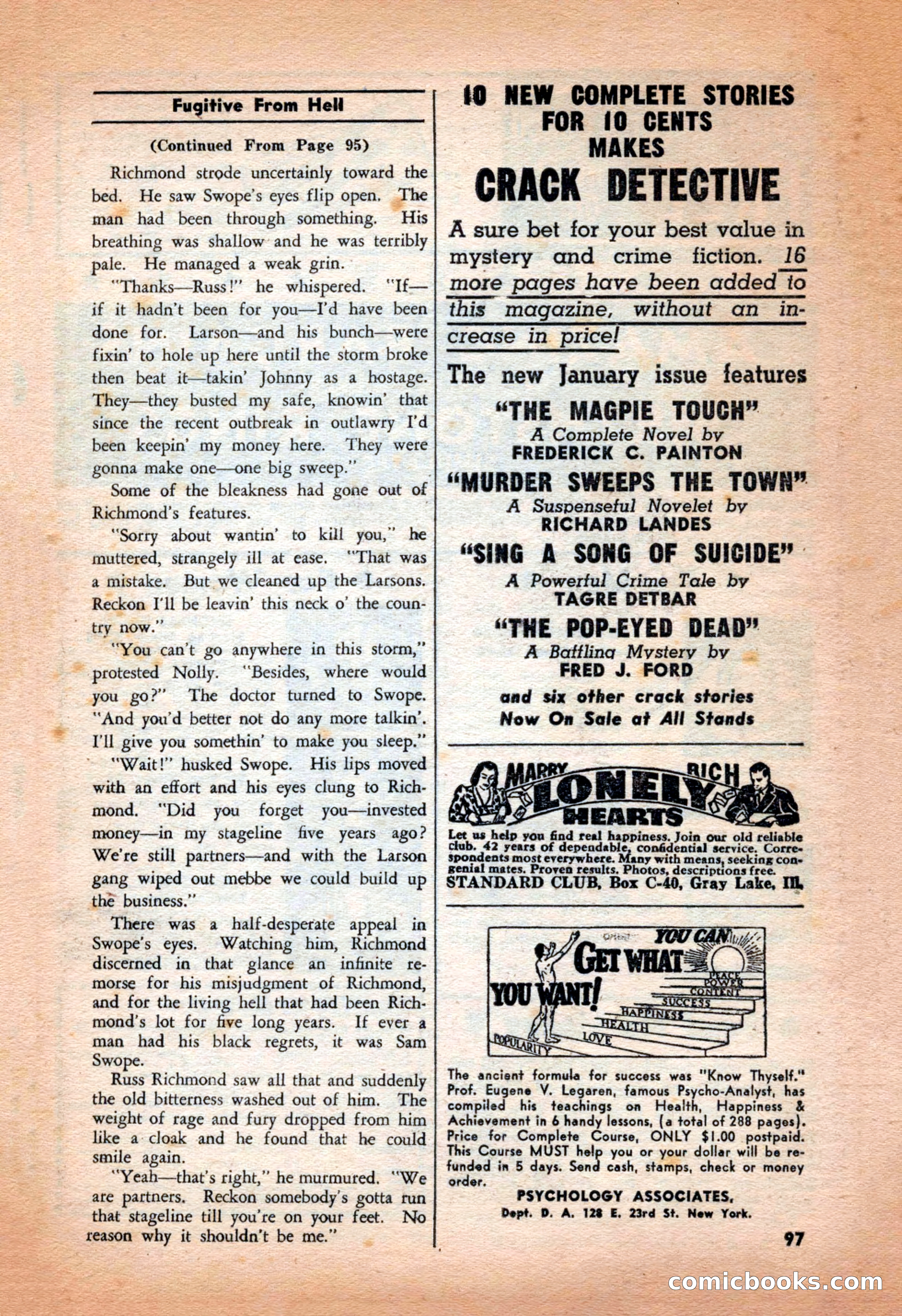 Western Yarns, January 1943 — page 97 of 100