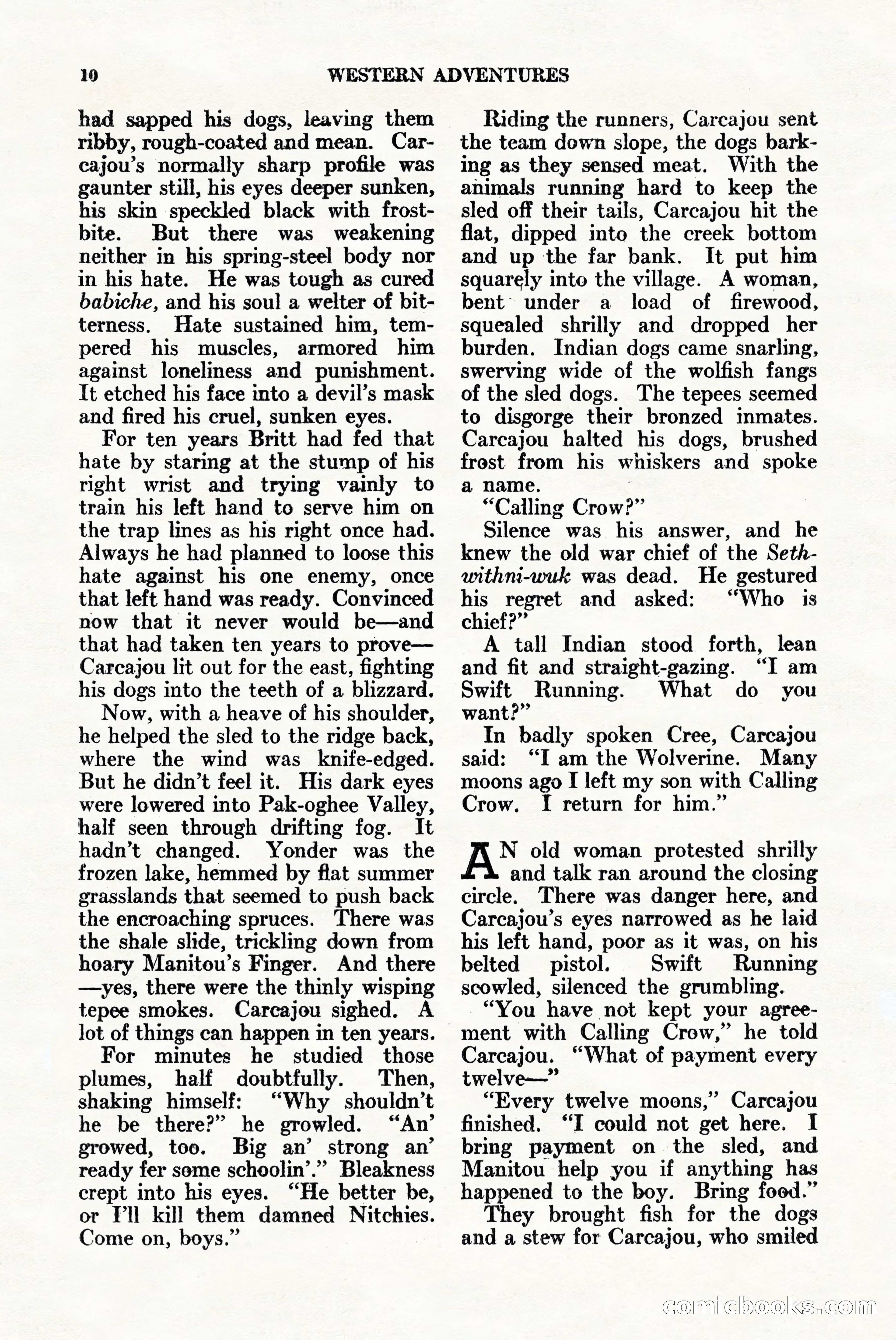 Western Adventures, April 1943 — page 10 of 164
