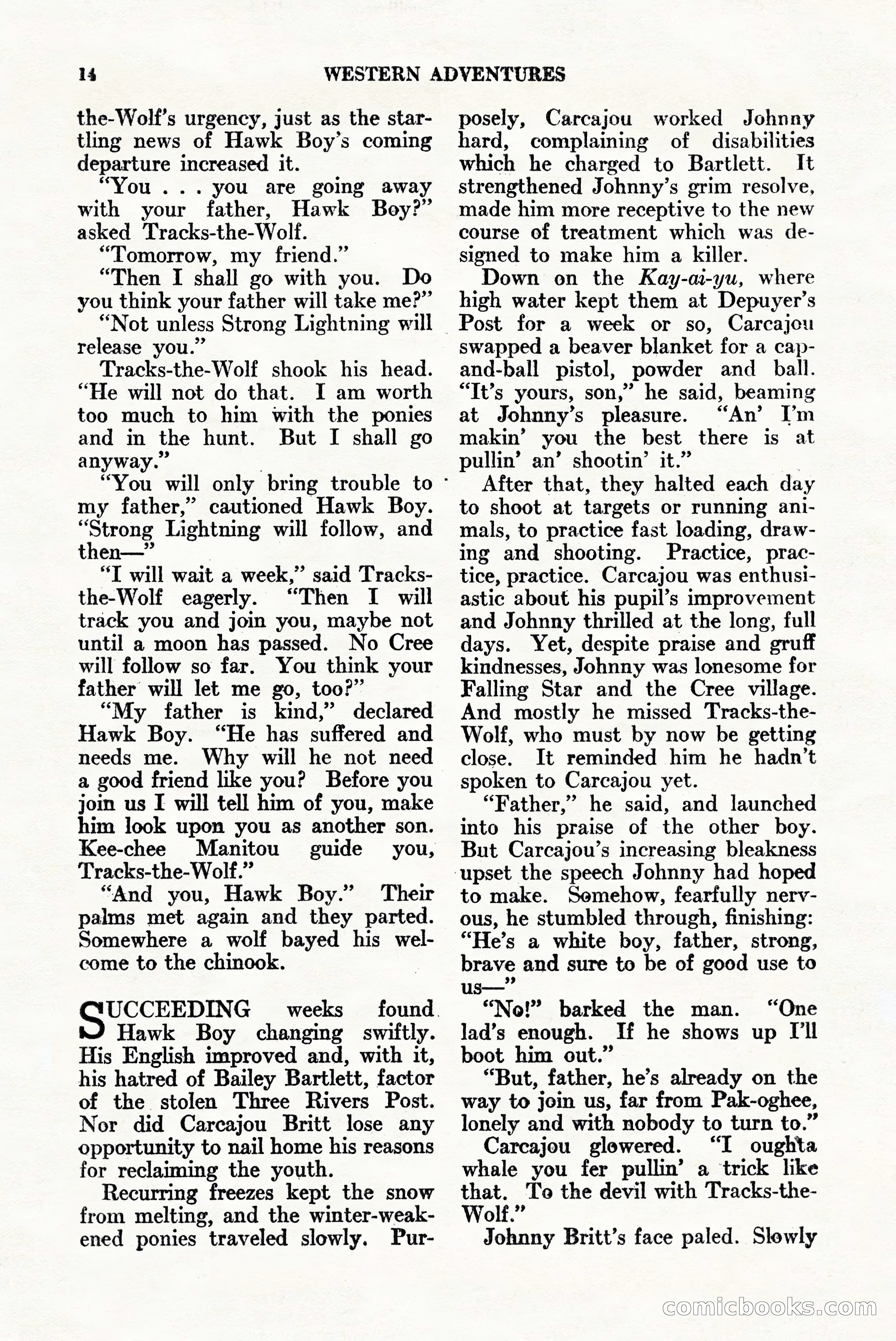 Western Adventures, April 1943 — page 14 of 164